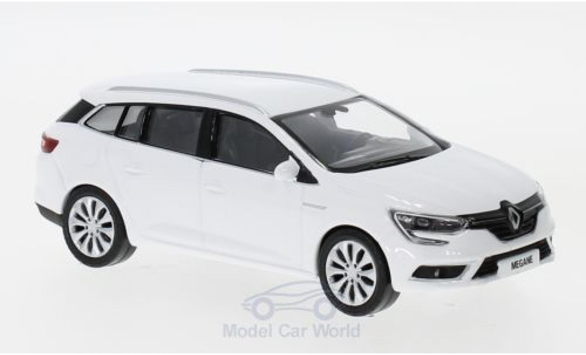 Renault Megane 1/43 Norev Estate wit 2016 modelauto