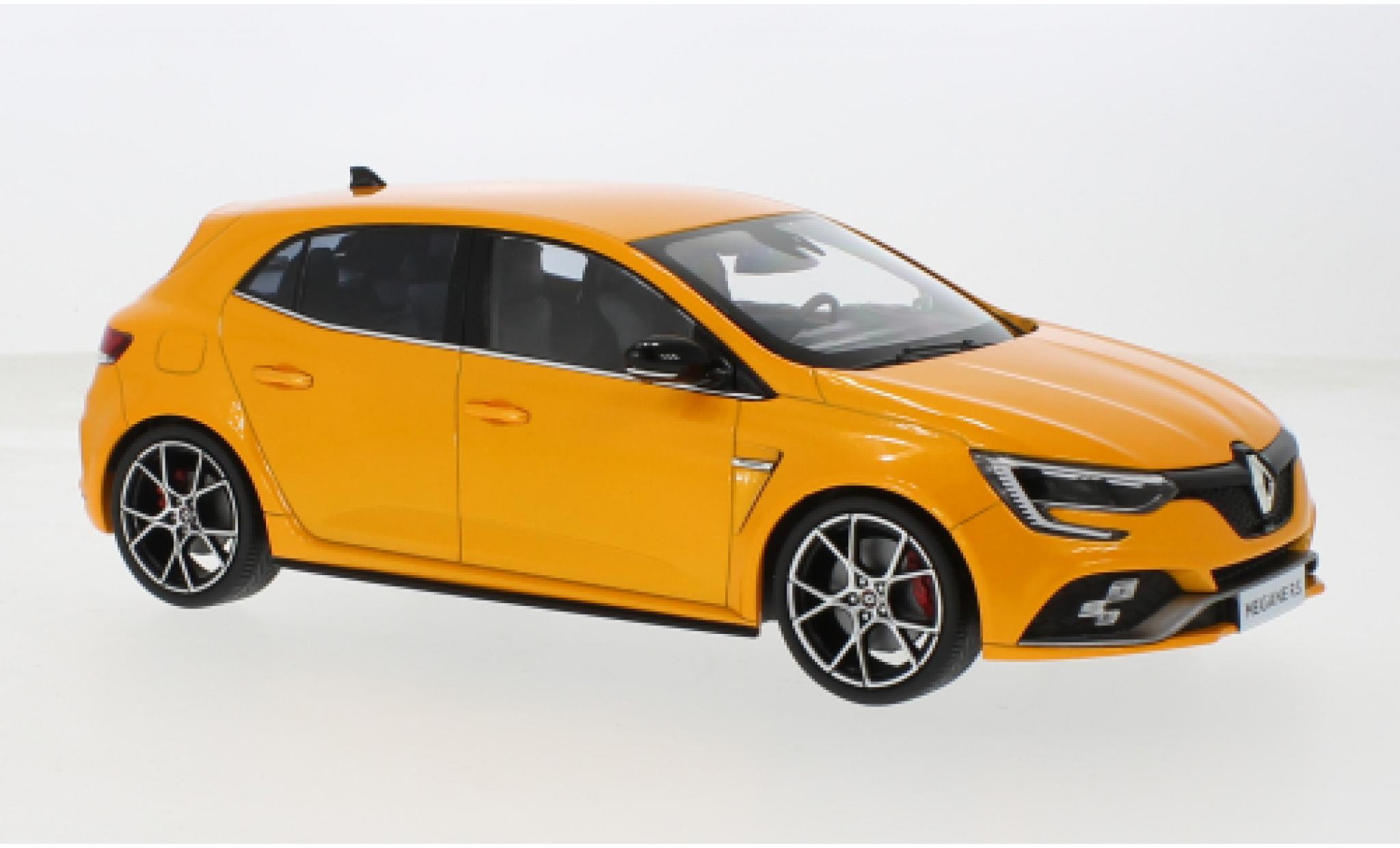 Renault Megane 1/18 Norev R.S. Trophy metallic oranje 2022 1:18 modelauto