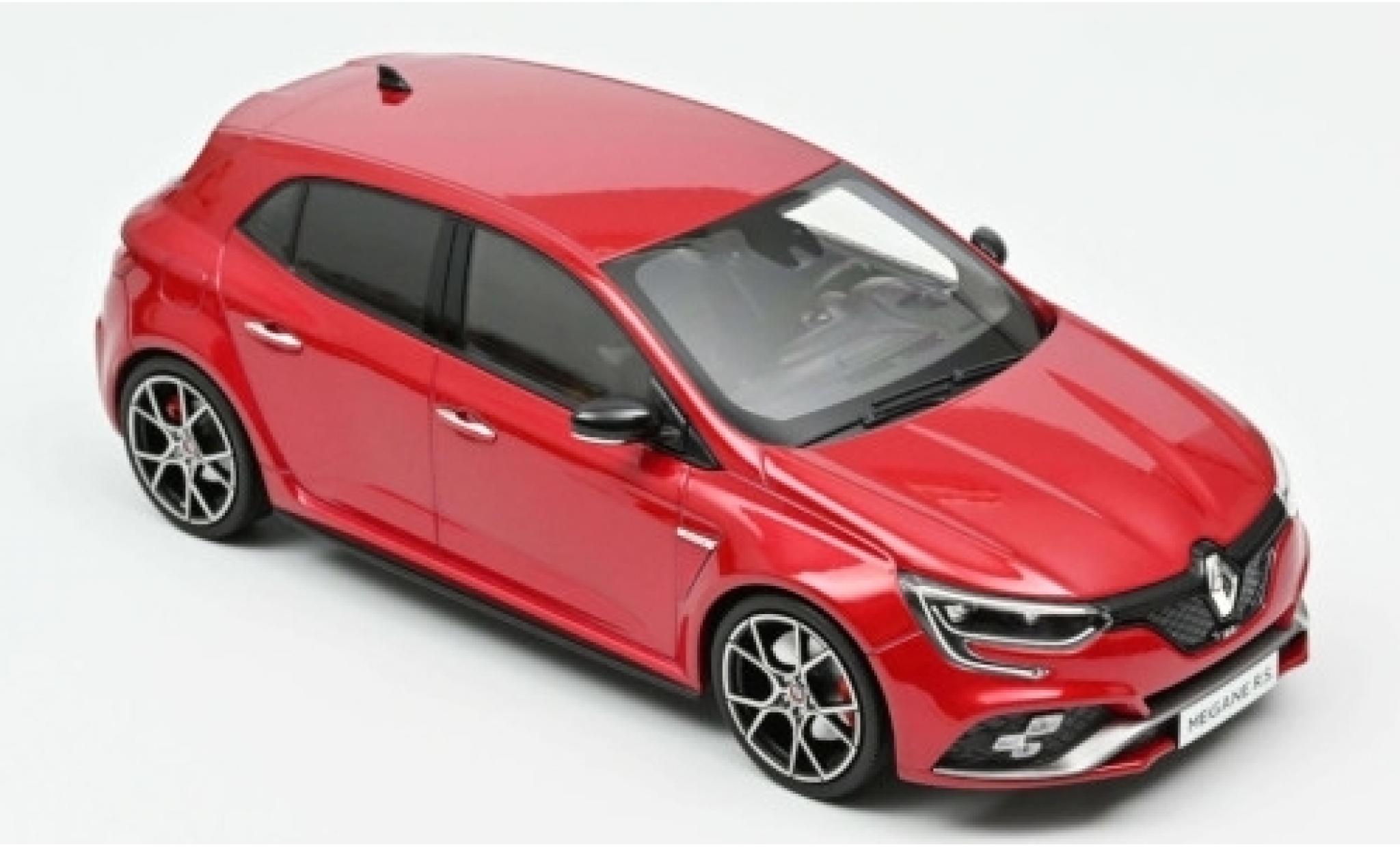Renault Megane 1/18 Norev R.S. Trophy metallic rood 2019 modelauto