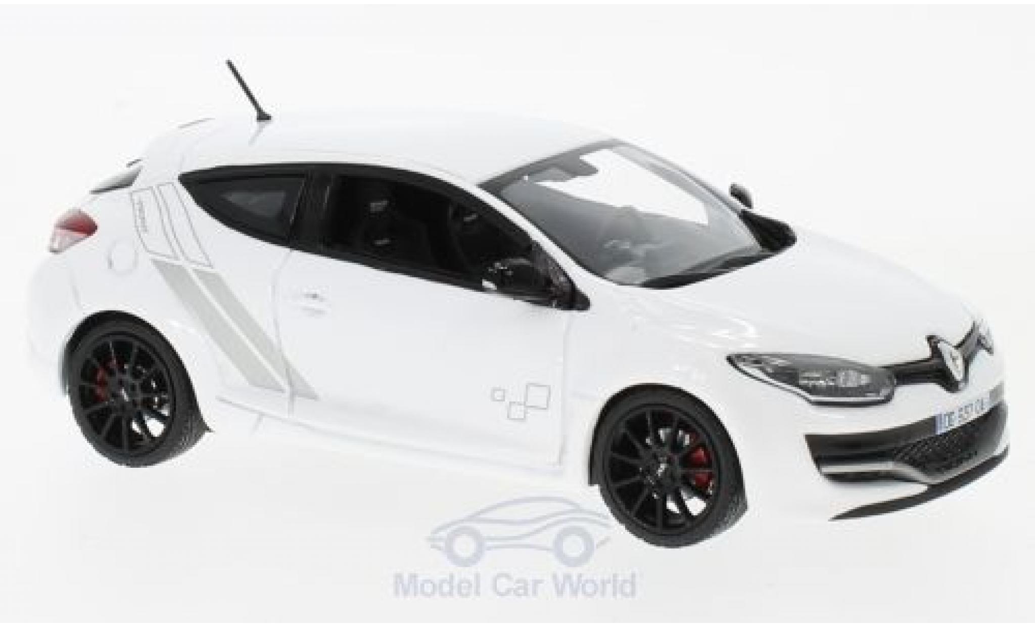 Renault Megane Trophy 1/43 Norev R.S. Trophy metallic wit 2014 modelauto