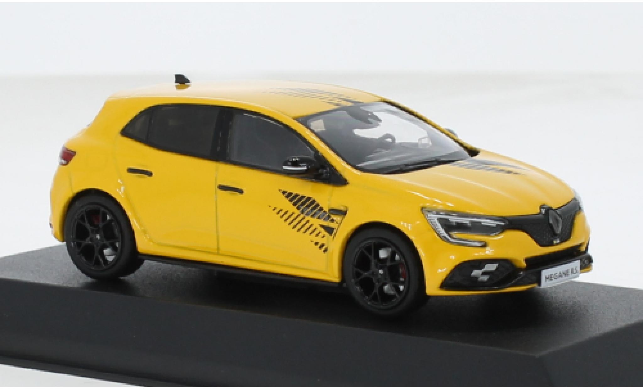 Renault Megane 1/43 Norev R.S. Ultime metallic geel 2023 1:43 modelauto