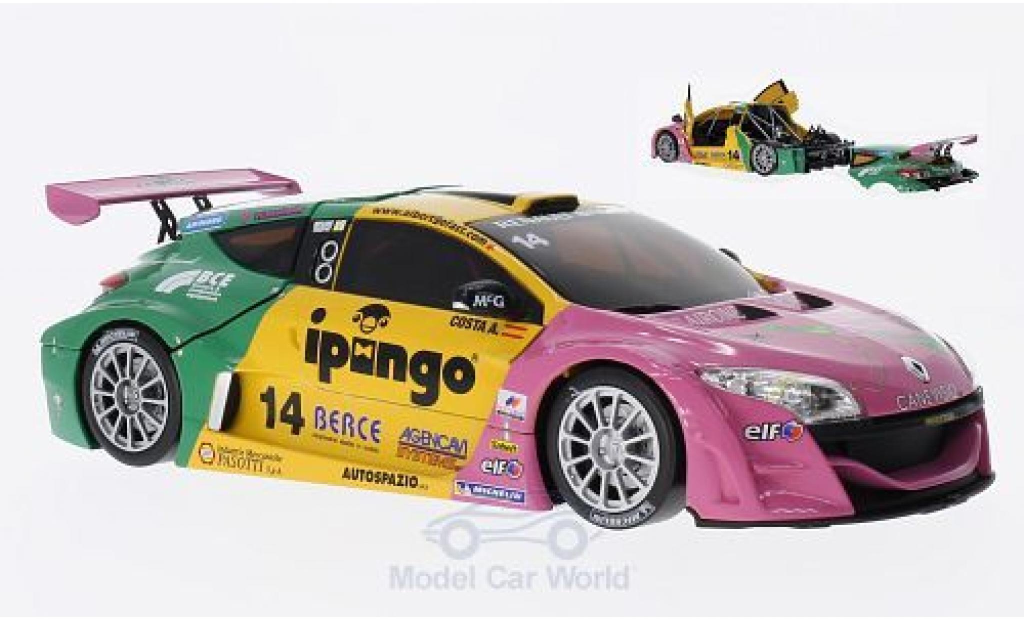 Renault Megane Trophy 1/18 Norev Trophy No.14 Team Oregon 2012 A.Costa modelauto