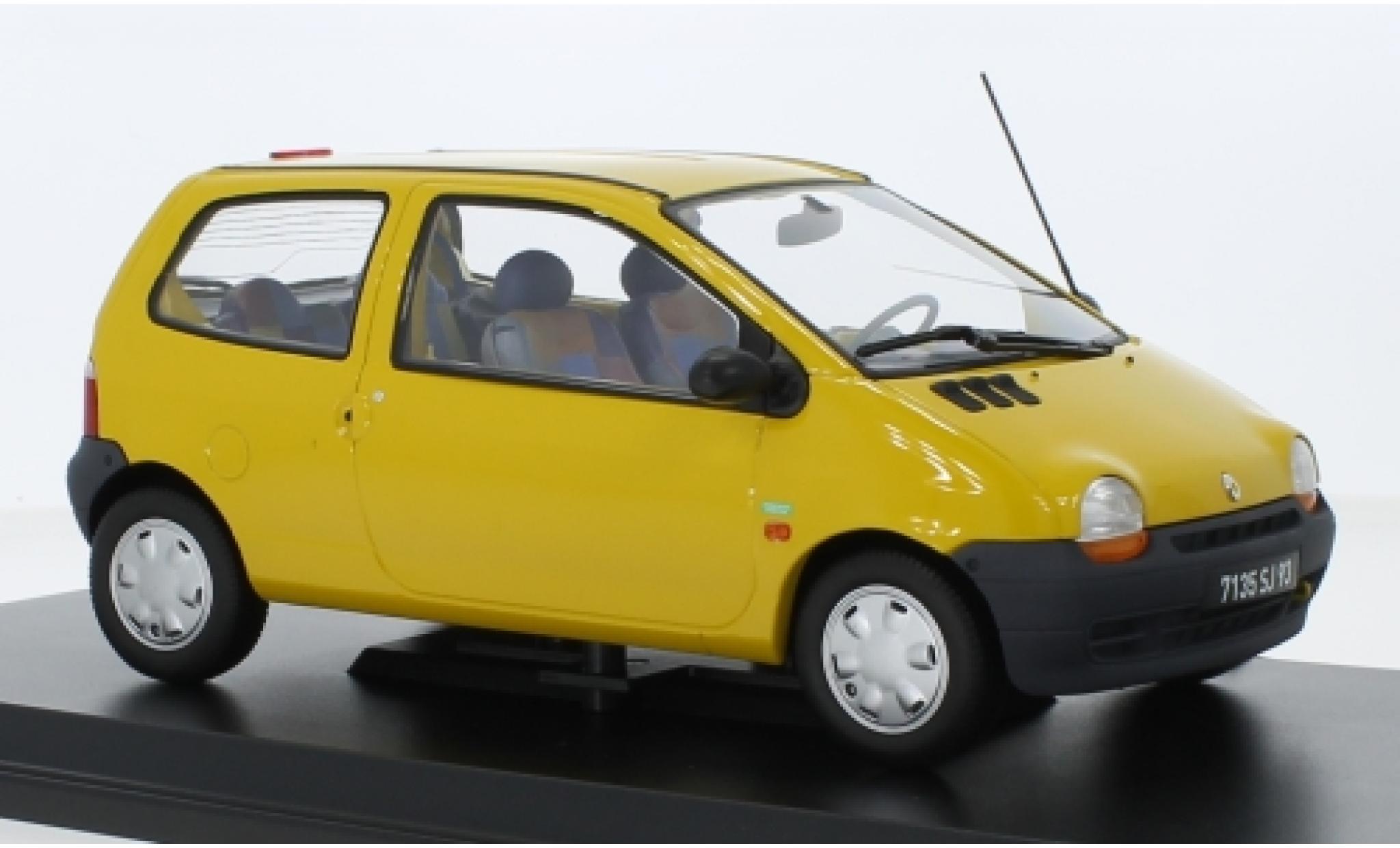 Renault Twingo 1/18 Norev geel 1996 modelauto
