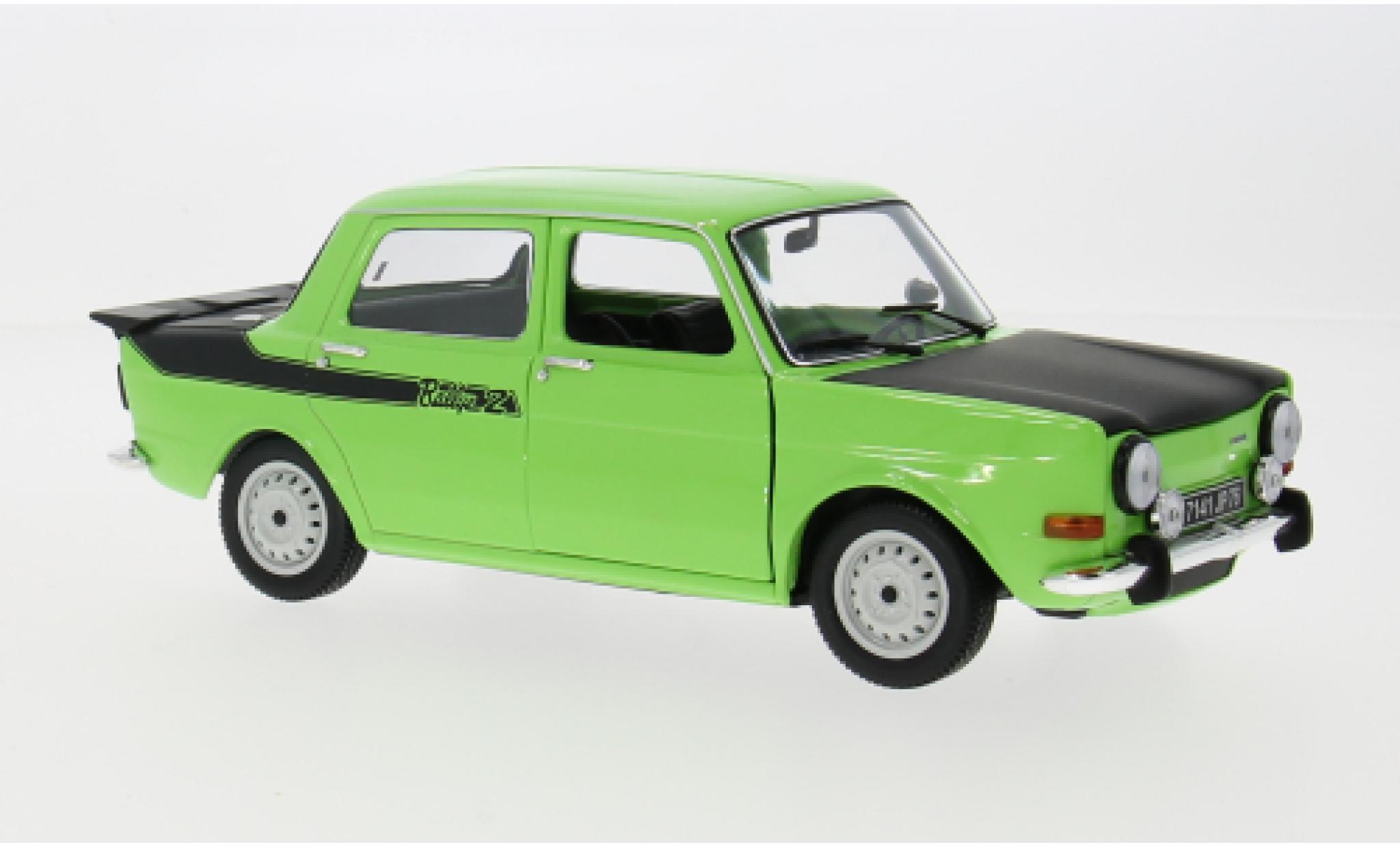 Simca 1000 1/18 Norev Rallye 2 groen 1976 1:18 modelauto