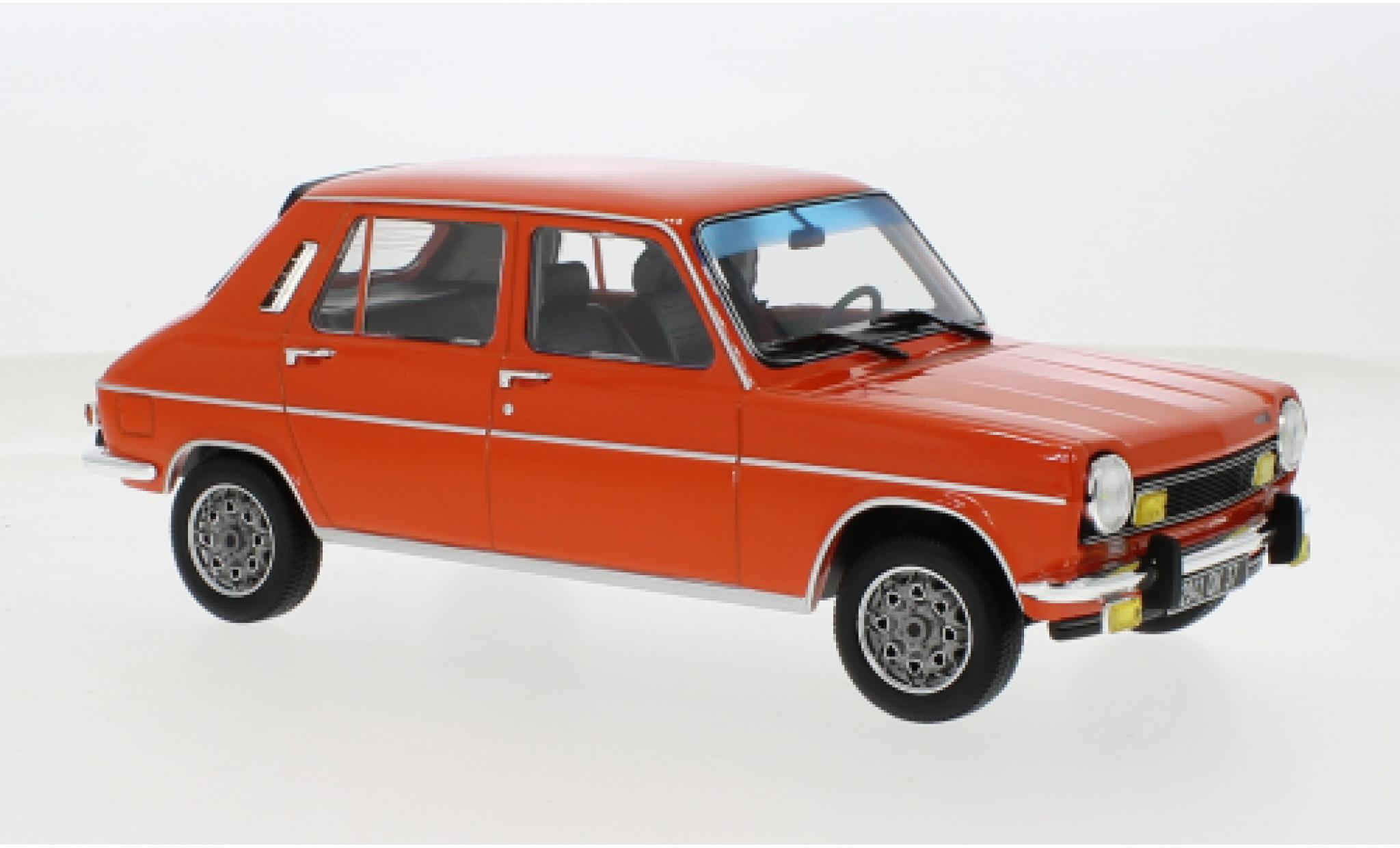 Simca 1100 1/18 Norev TI rood 1974 1:18 modelauto