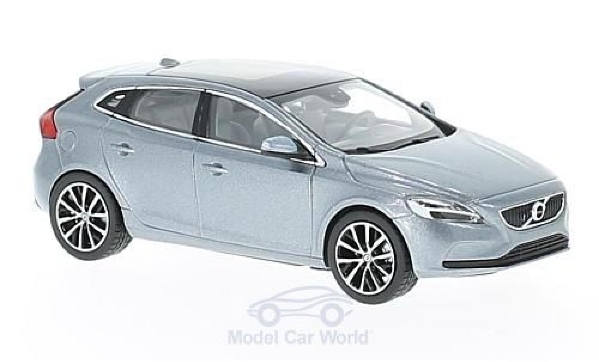Volvo V40 1/43 Norev metallic grijs 2016 modelauto