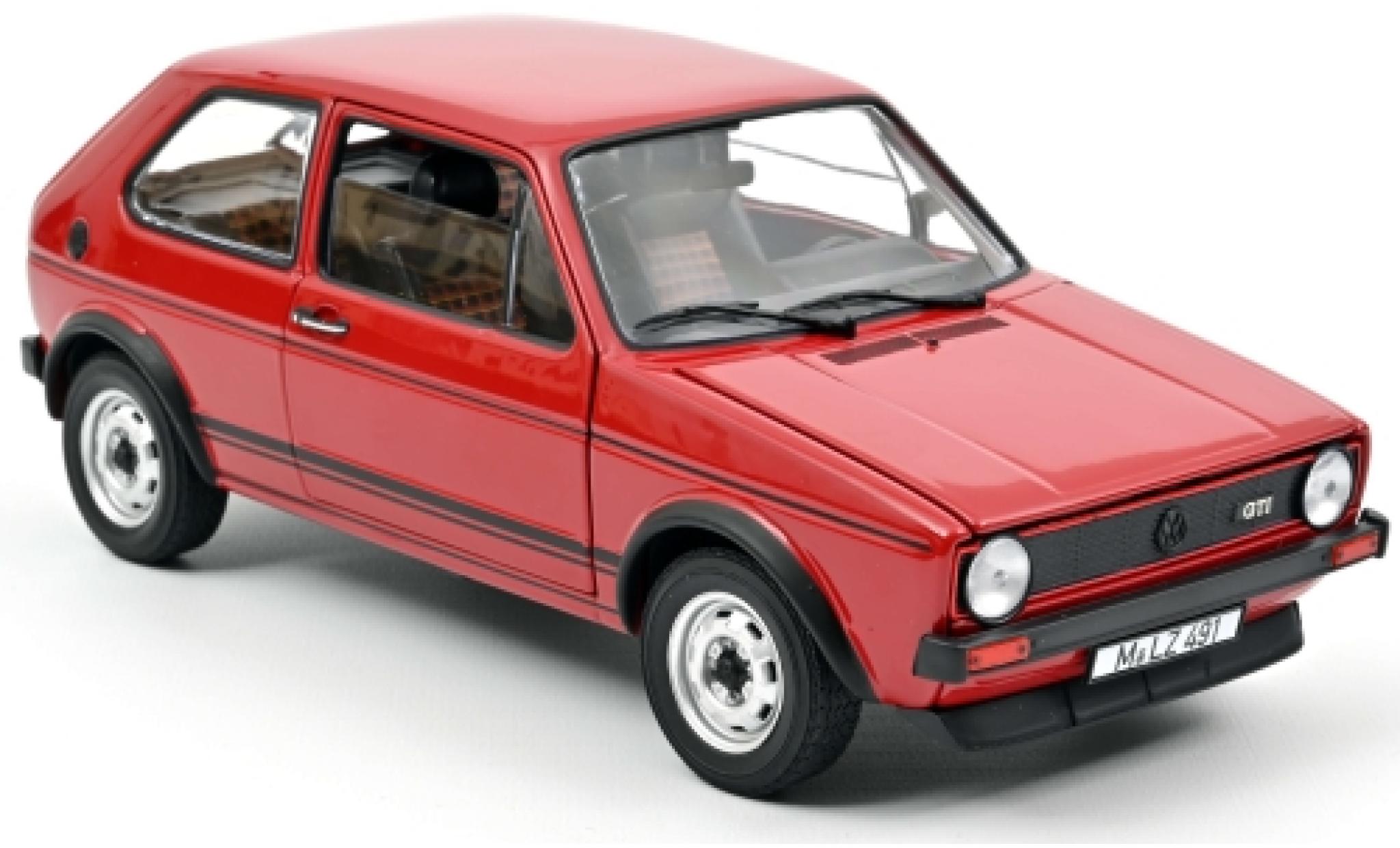 Volkswagen Golf 1/18 Norev I GTI rood 1976 modelauto