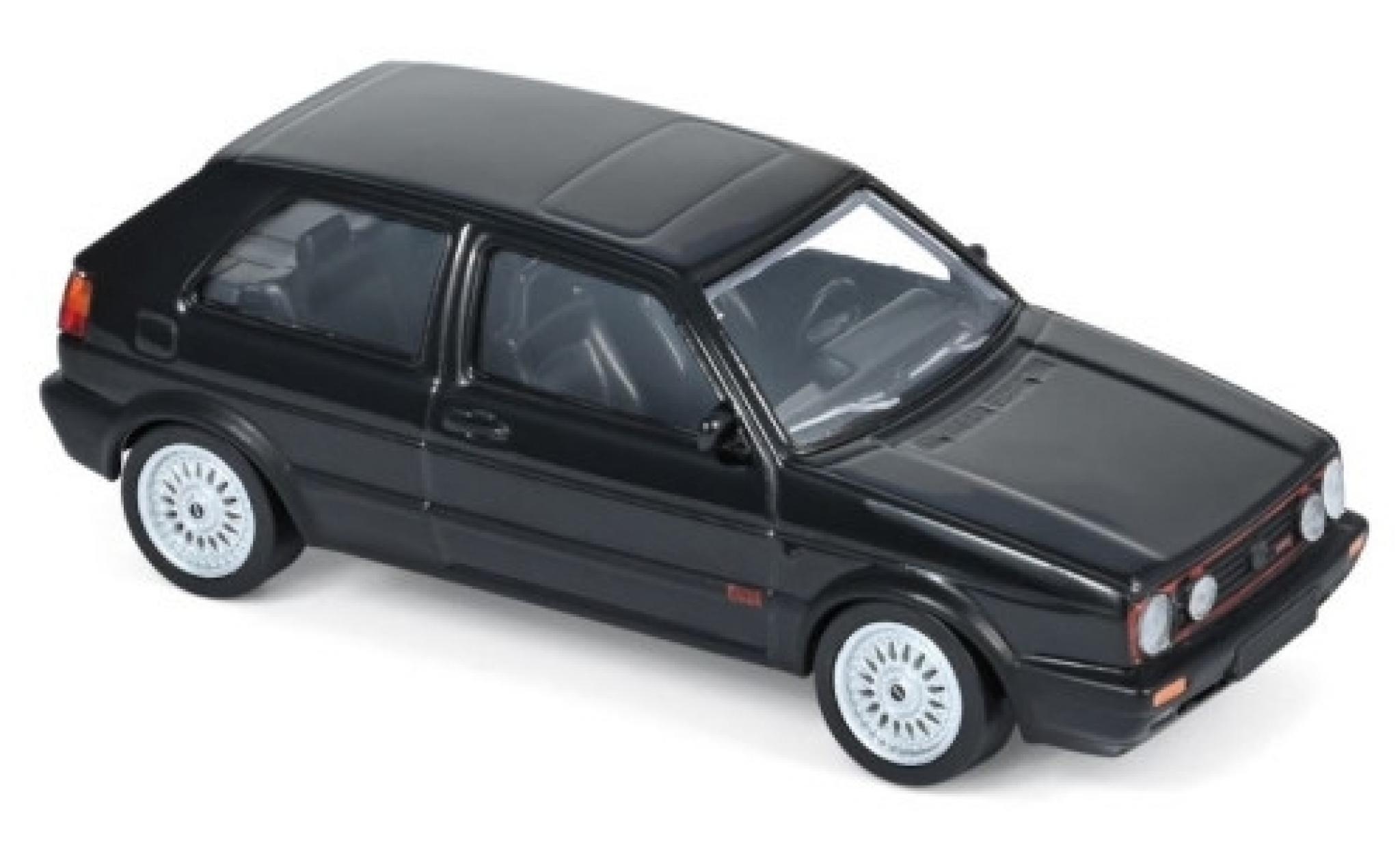 Volkswagen Golf 1/43 Norev II GTI G60 zwart 1990 Jetcar modelauto