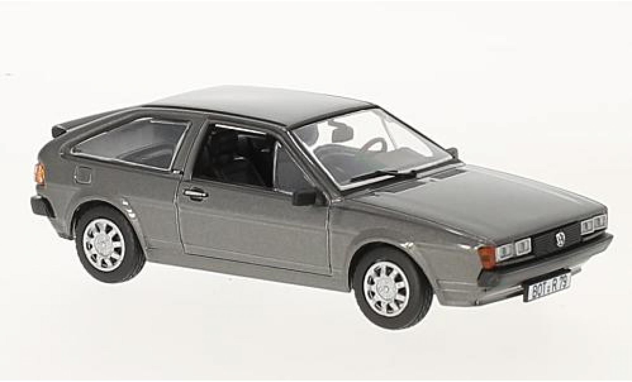Volkswagen Scirocco 1/43 Norev II GT metallic grijs 1981 modelauto