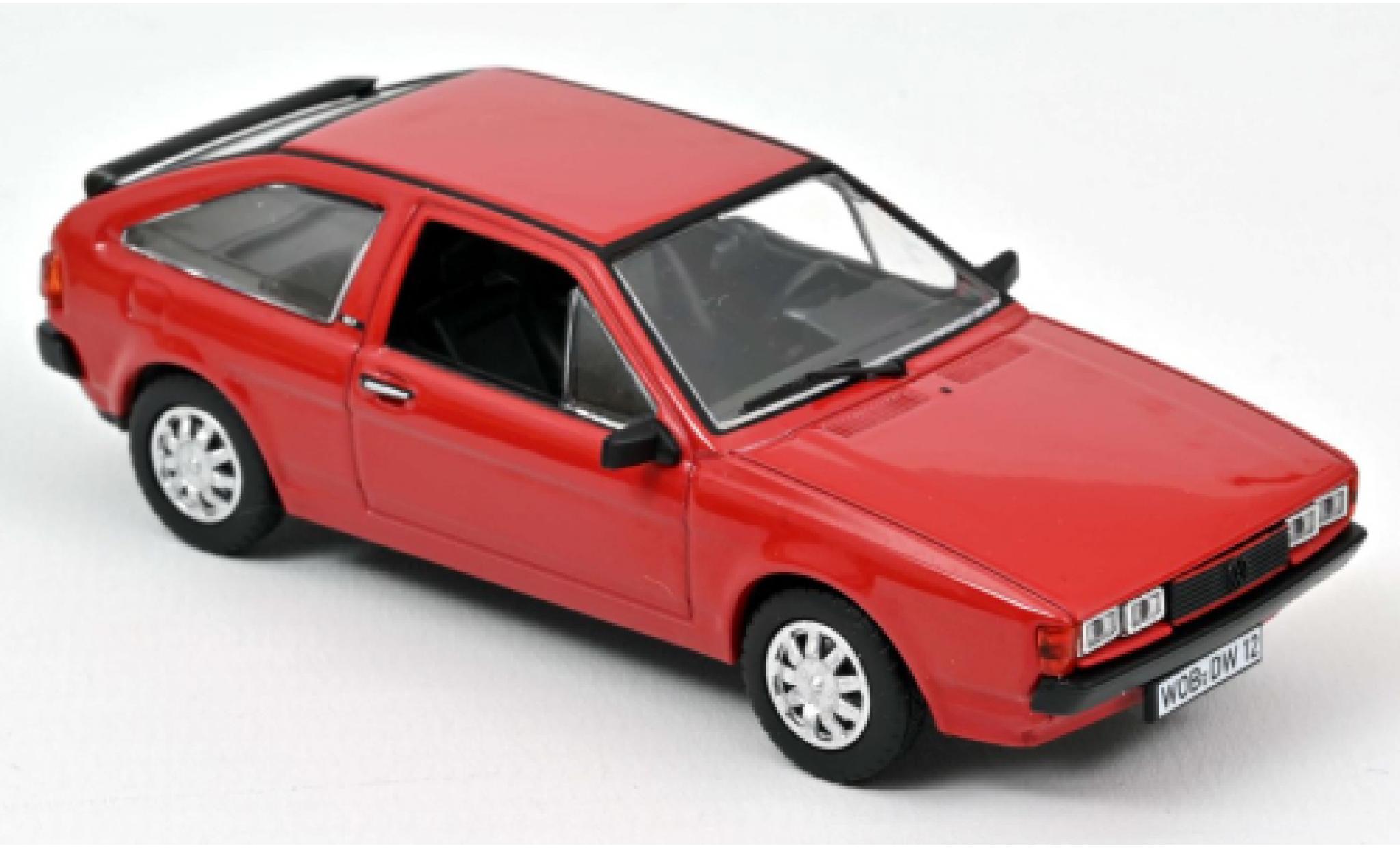 Volkswagen Scirocco 1/43 Norev II rood 1981 modelauto