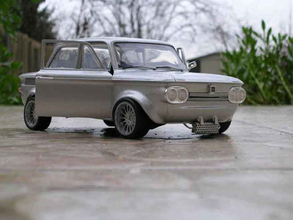 NSU TT Racing grijs 1/18 Revell