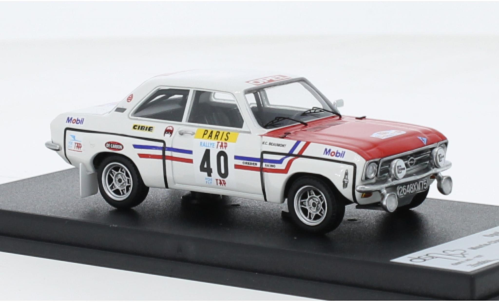 Opel Ascona 1/43 Trofeu A #40 1:43 modelauto