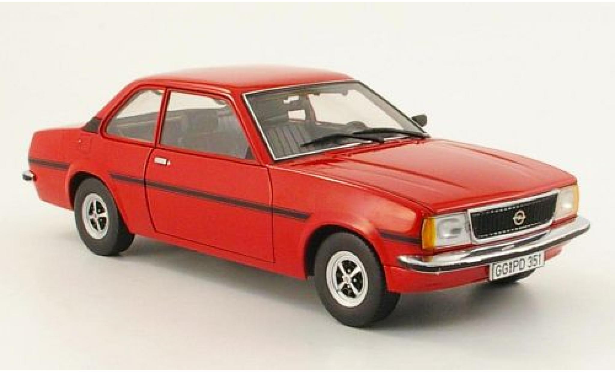 Opel Ascona 1/18 Sun Star B SR rood 1:18 modelauto