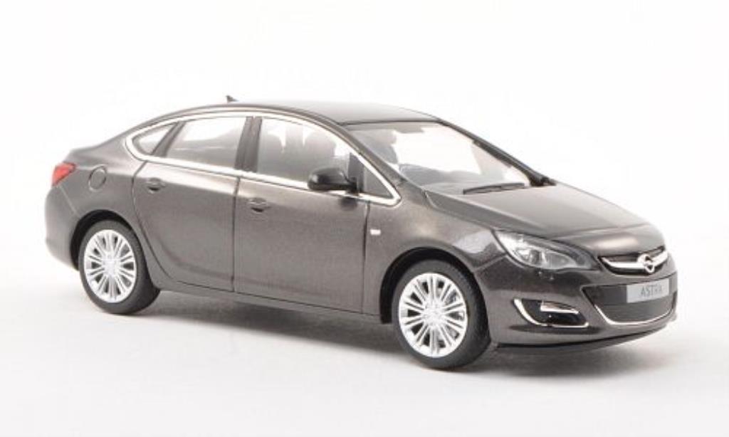 Opel Astra 1/43 Minichamps J Sedan grijs 2012 modelauto