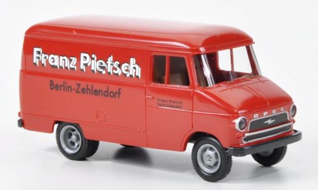 Opel Blitz 1/87 Brekina Kasten A Franz Pietsch modelauto
