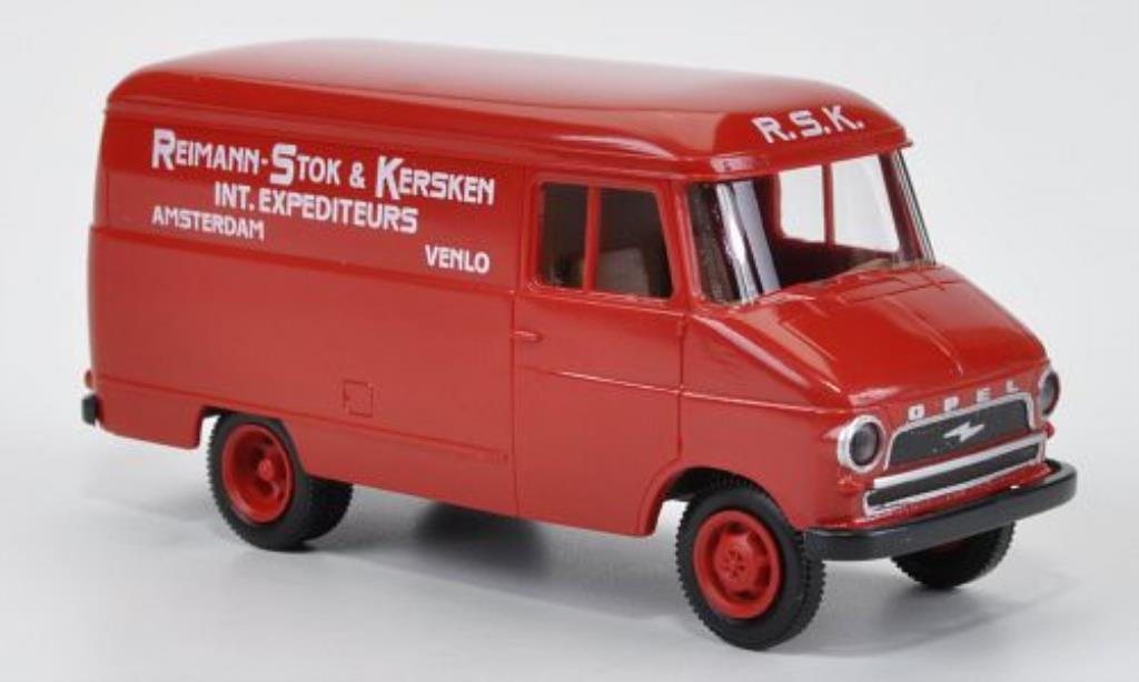 Opel Blitz 1/87 Brekina Kasten A Reimann-Stok & Kersken (NL) modelauto
