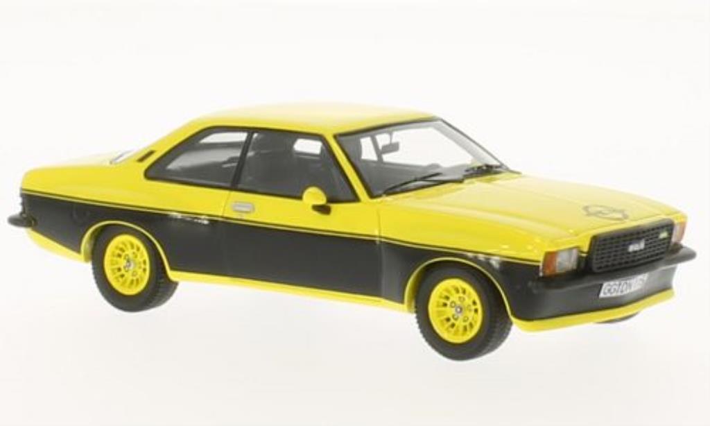 Opel Commodore B 1/43 Neo B GS/E Steinmetz geel/zwart modelauto