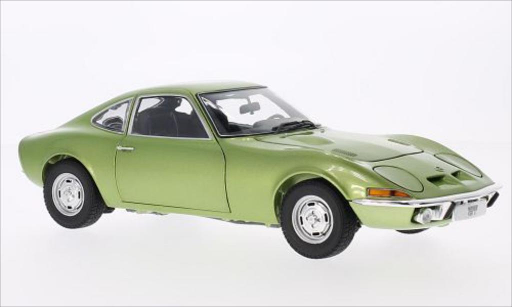 Opel GT 1/18 Minichamps metallic grun 1969 modelauto