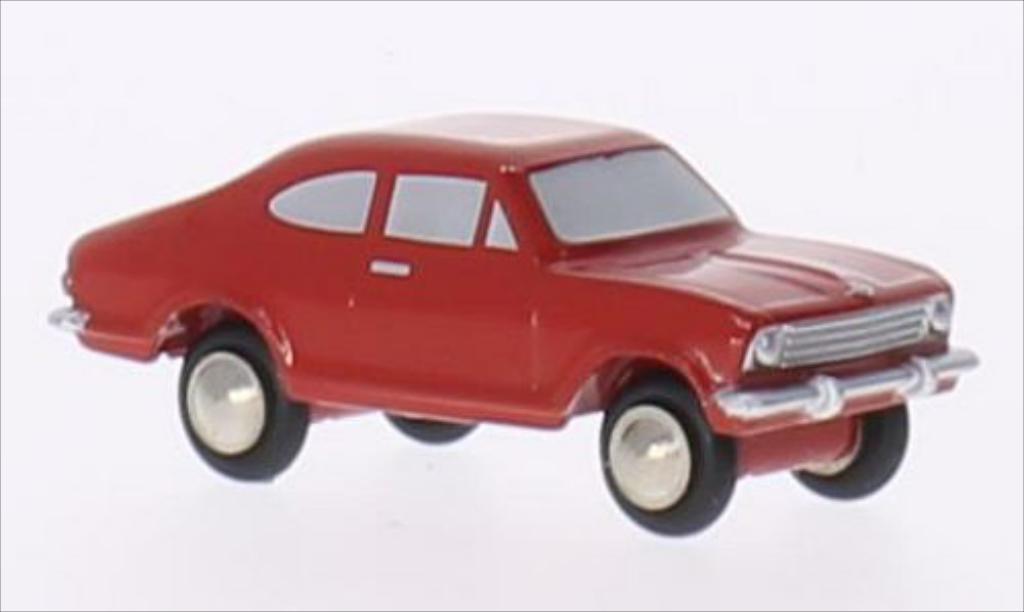 Opel Kadett B 1/90 Schuco B Rallye rood modelauto