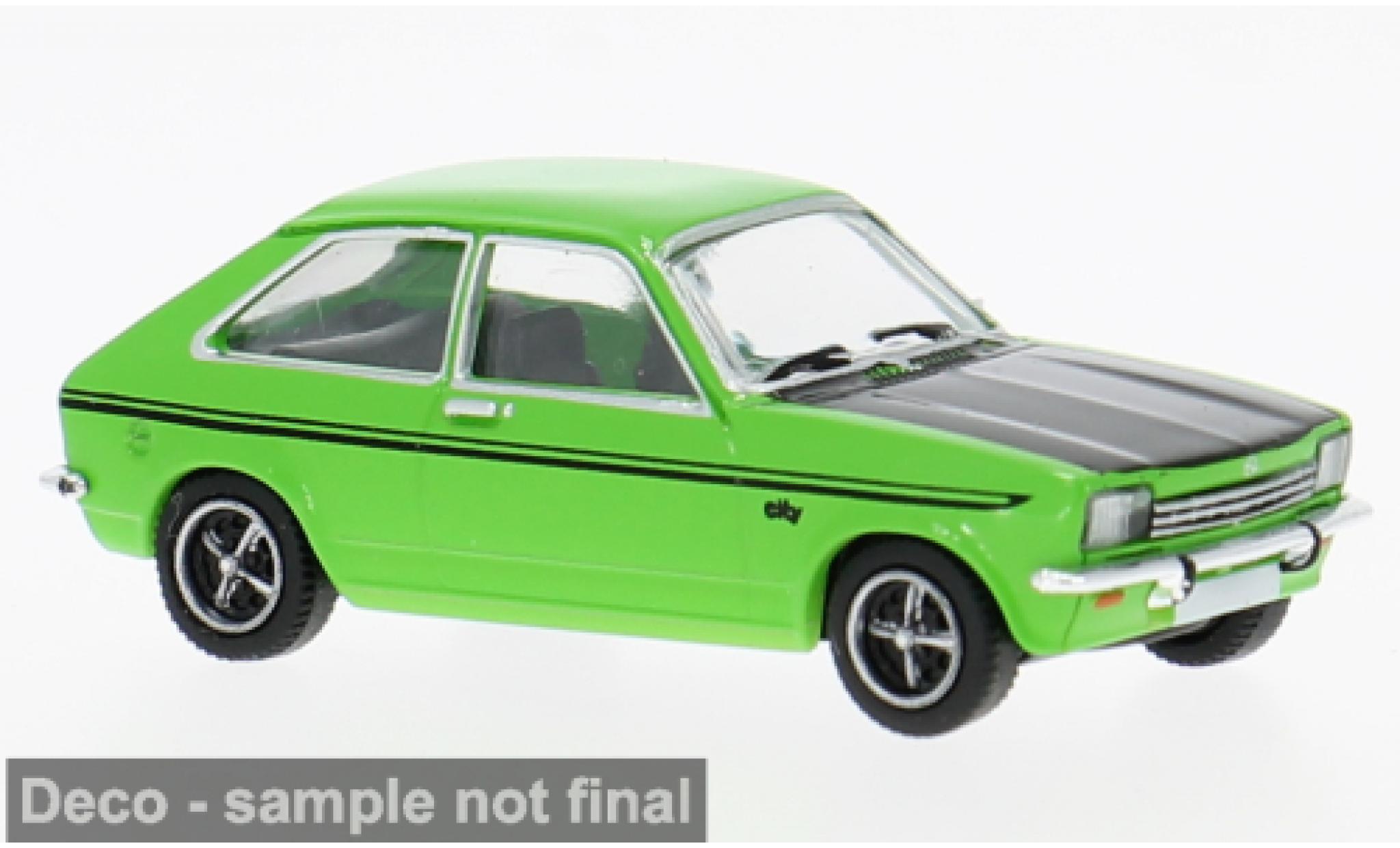 Opel Kadett 1/87 PCX87 C City SR groen 1975 1:87 modelauto
