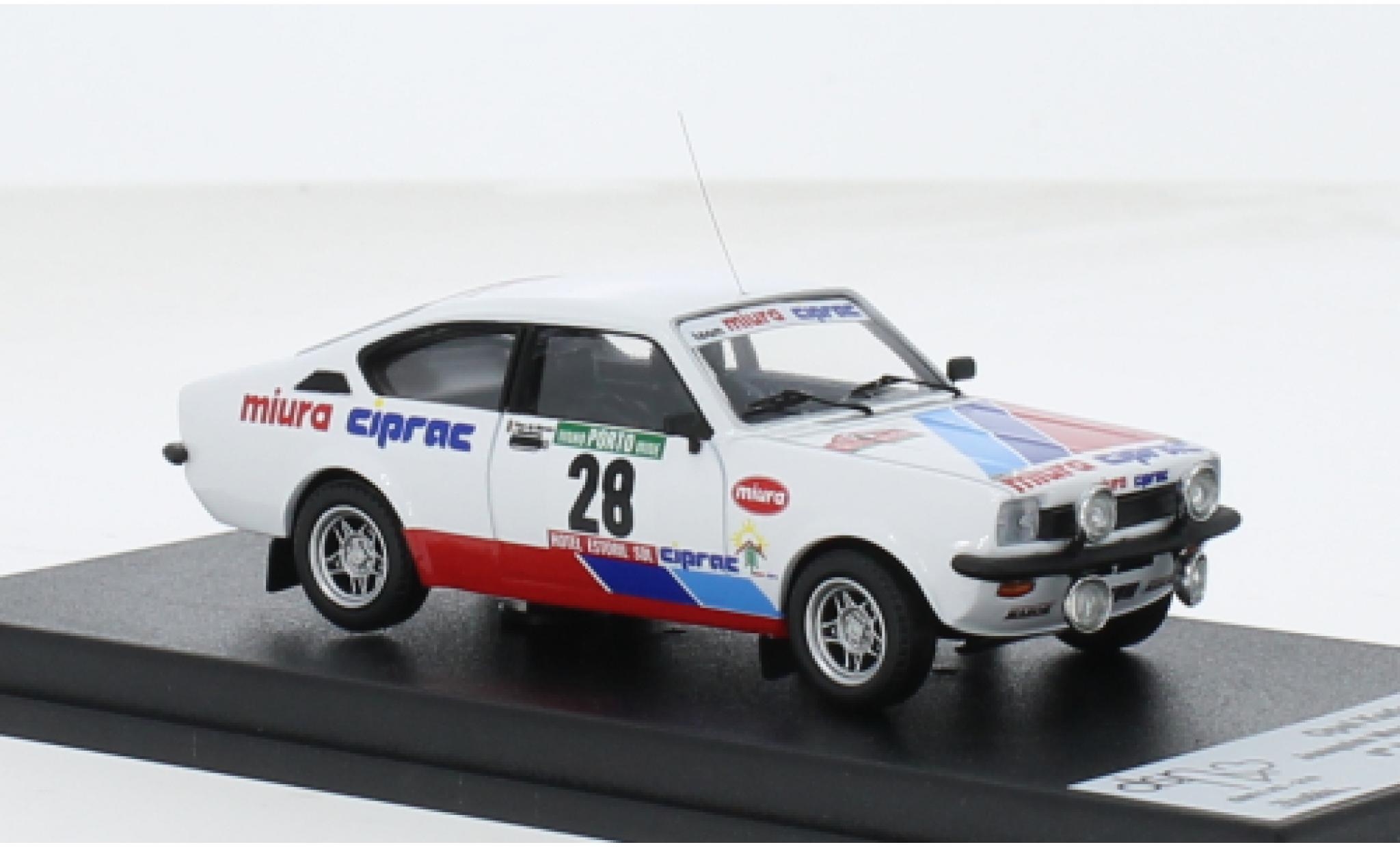 Opel Kadett 1/43 Trofeu C GT/E #28 1:43 modelauto