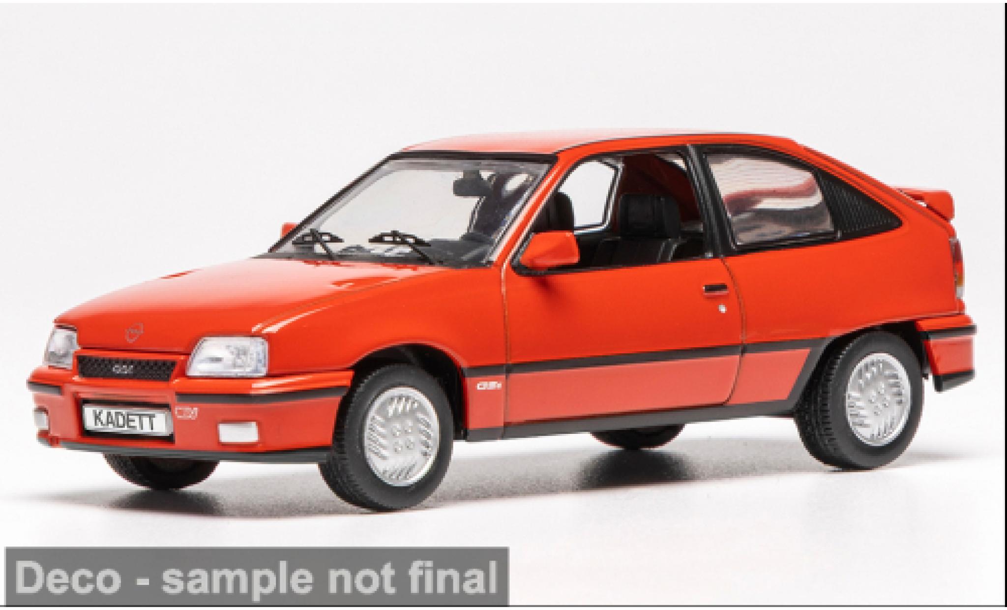 Opel Kadett 1/43 IXO E GSi rood 1986 1:43 modelauto