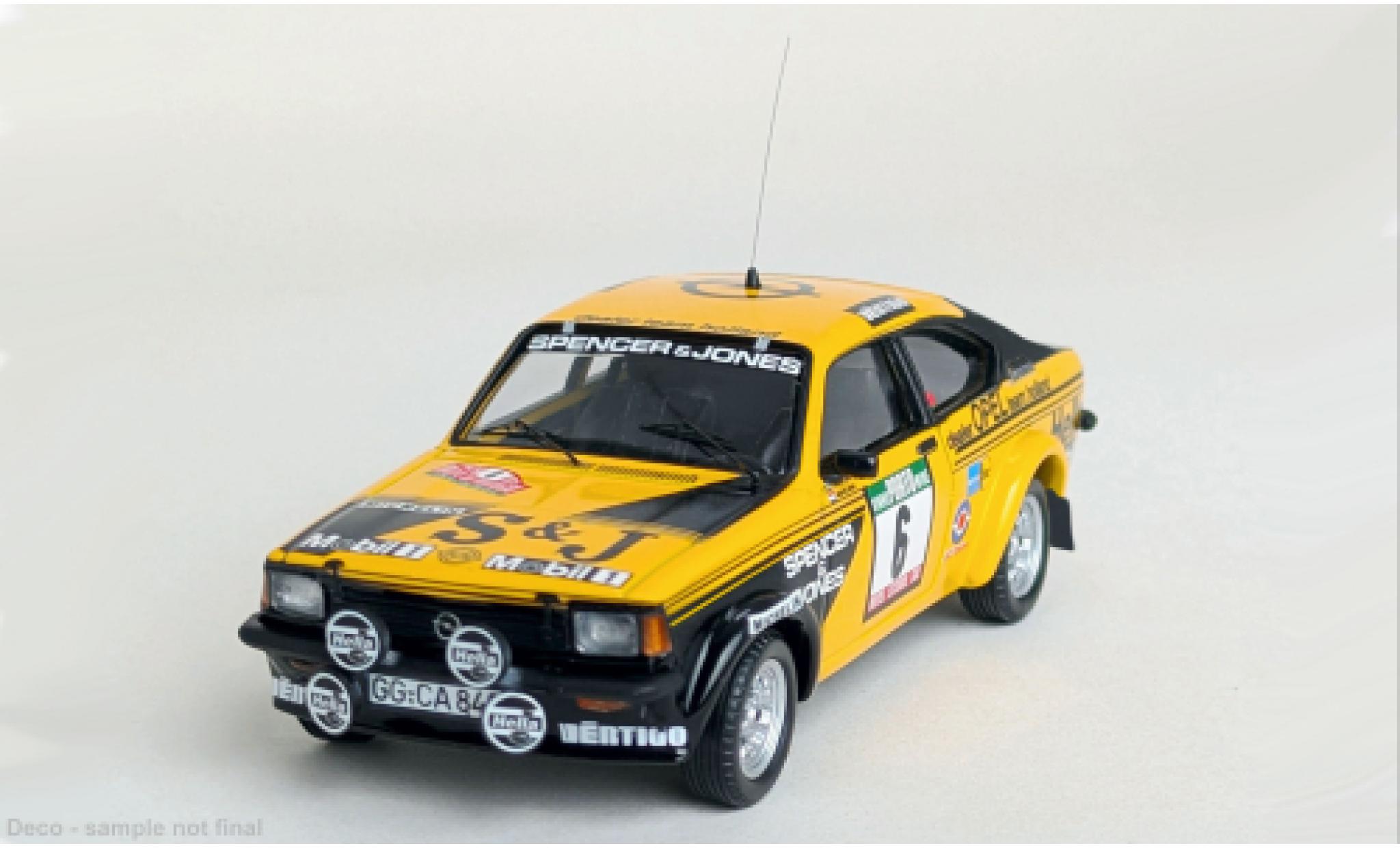 Opel Kadett 1/43 Trofeu GT/E Rally Portugal 1979 #6 A.Kull&auml;ng/B.de Jong 1:43 modelauto