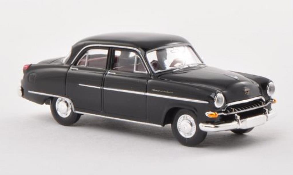 Opel Kapitan 1/87 Brekina 1954 zwart modelauto
