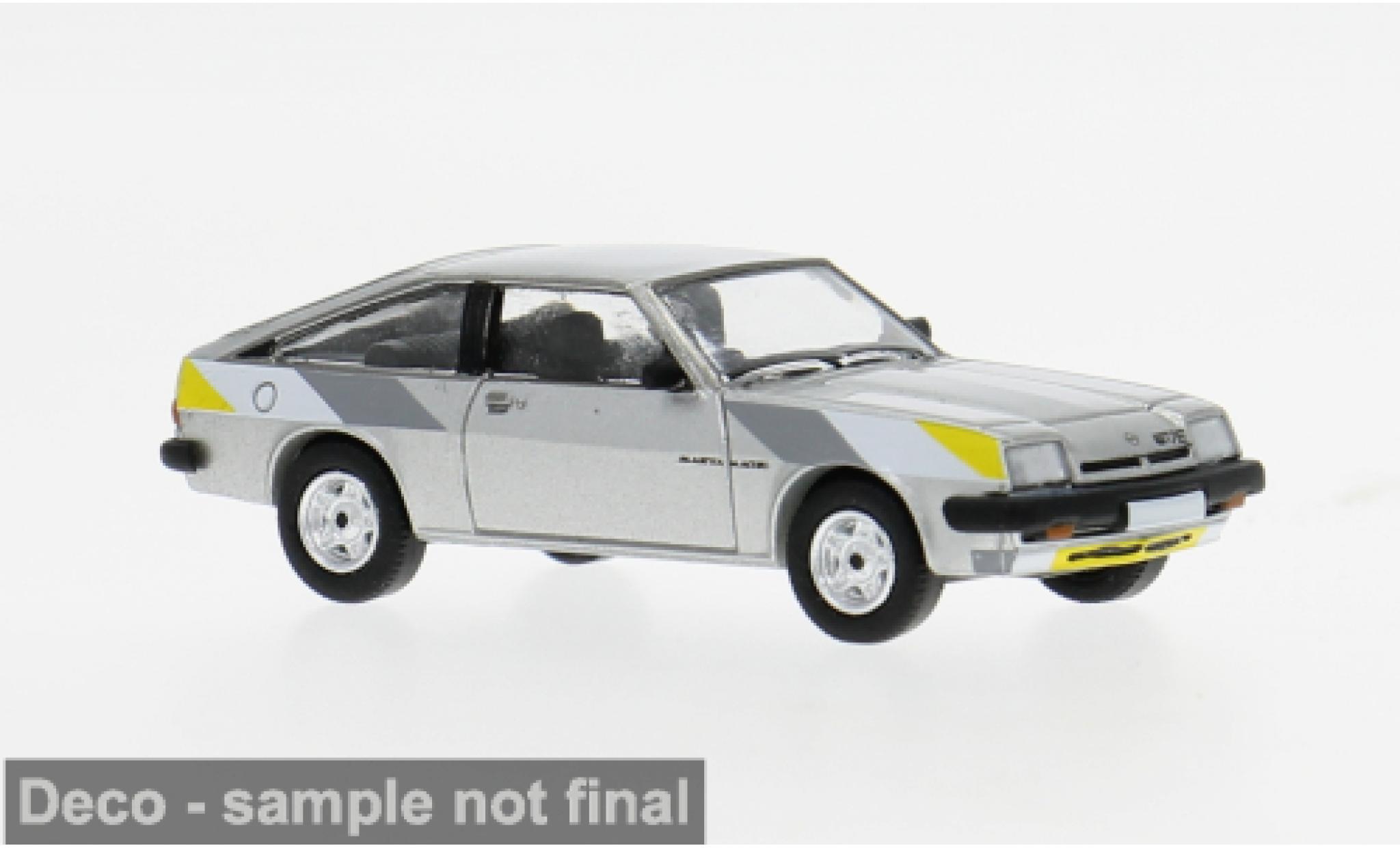 Opel Manta 1/87 PCX87 B CC Magic grijs/Dekor 1980 1:87 modelauto