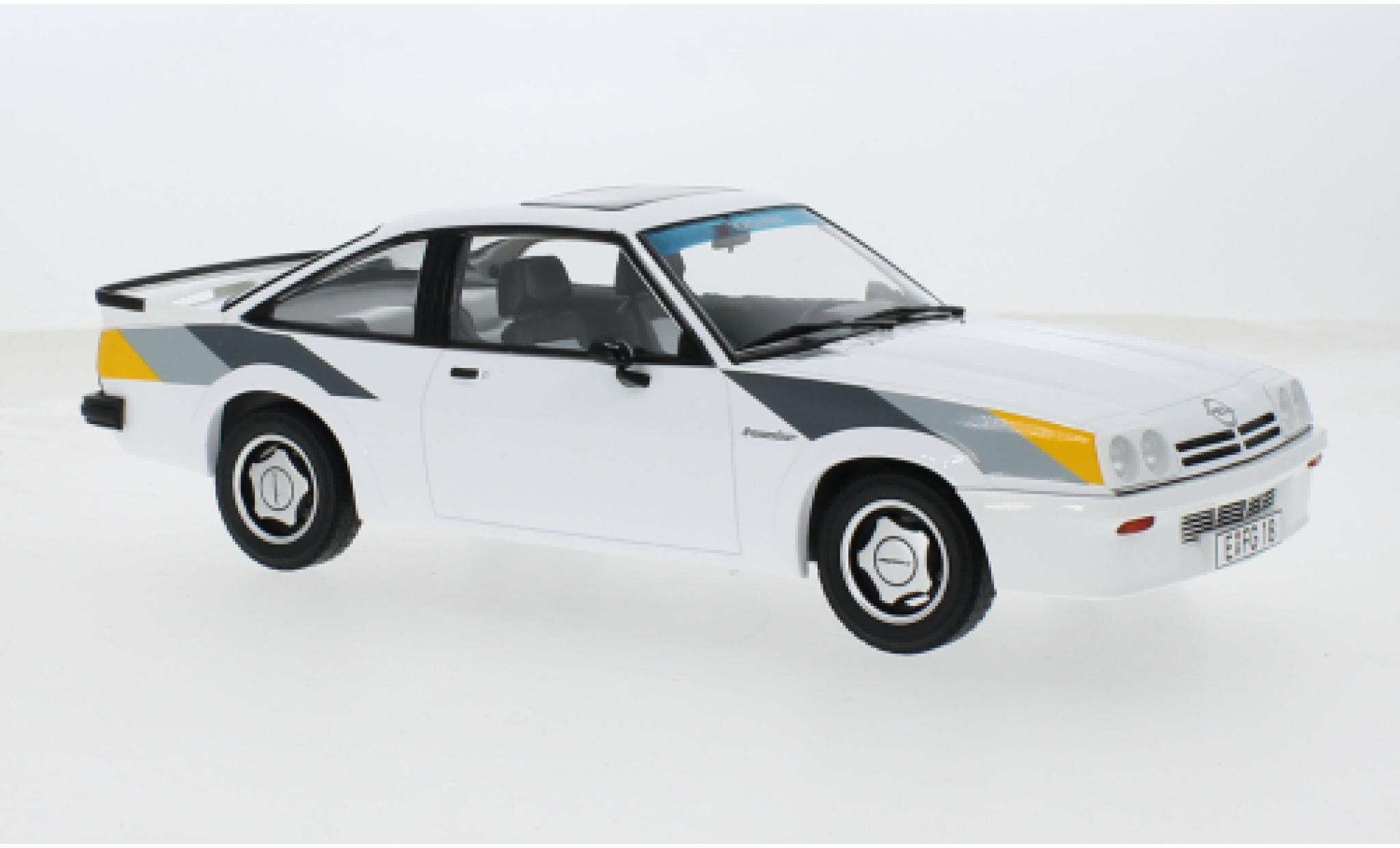 Opel Manta 1/18 Norev B wit 1:18 modelauto