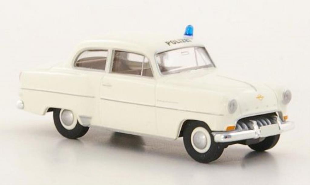 Opel Olympia 1/87 Brekina Rekord Politie modelauto