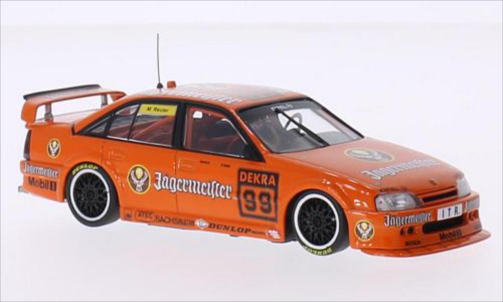 Opel Omega 1/43 Minichamps A 3000 24V No.99 Schubel Motorsport Jagermeister DTM 1991 modelauto