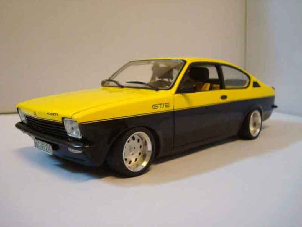 Opel Kadett C coupe c / gte 1976 1/18 Minichamps