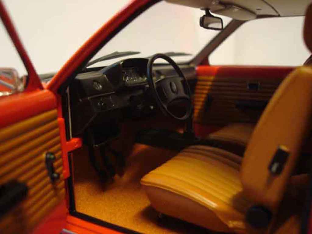 Opel Kadett C coupe sr 1976 rood 1/18 Minichamps