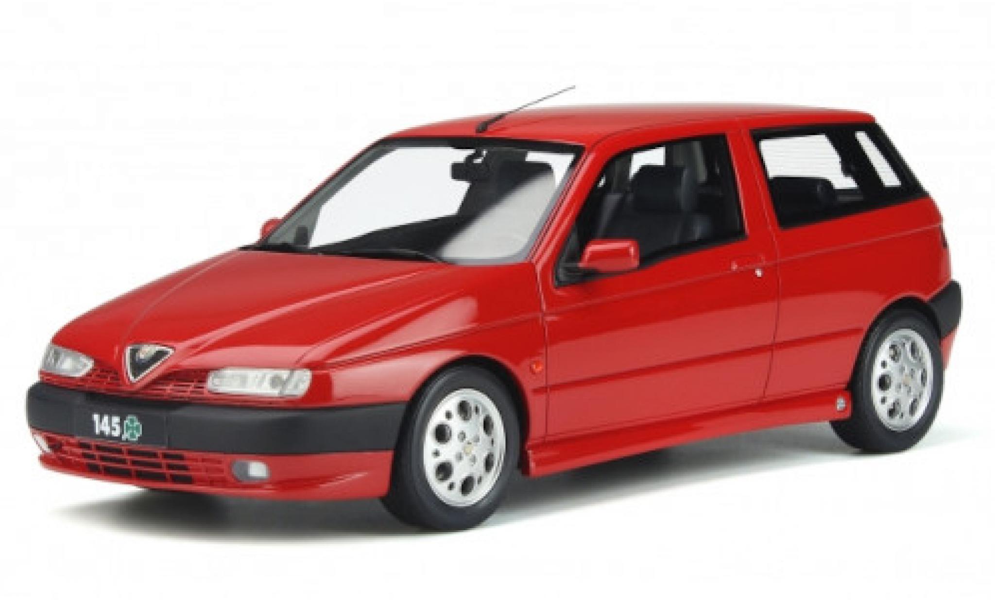 Alfa Romeo 145 1/18 Ottomobile Quadrifoglio rood 1998 modelauto