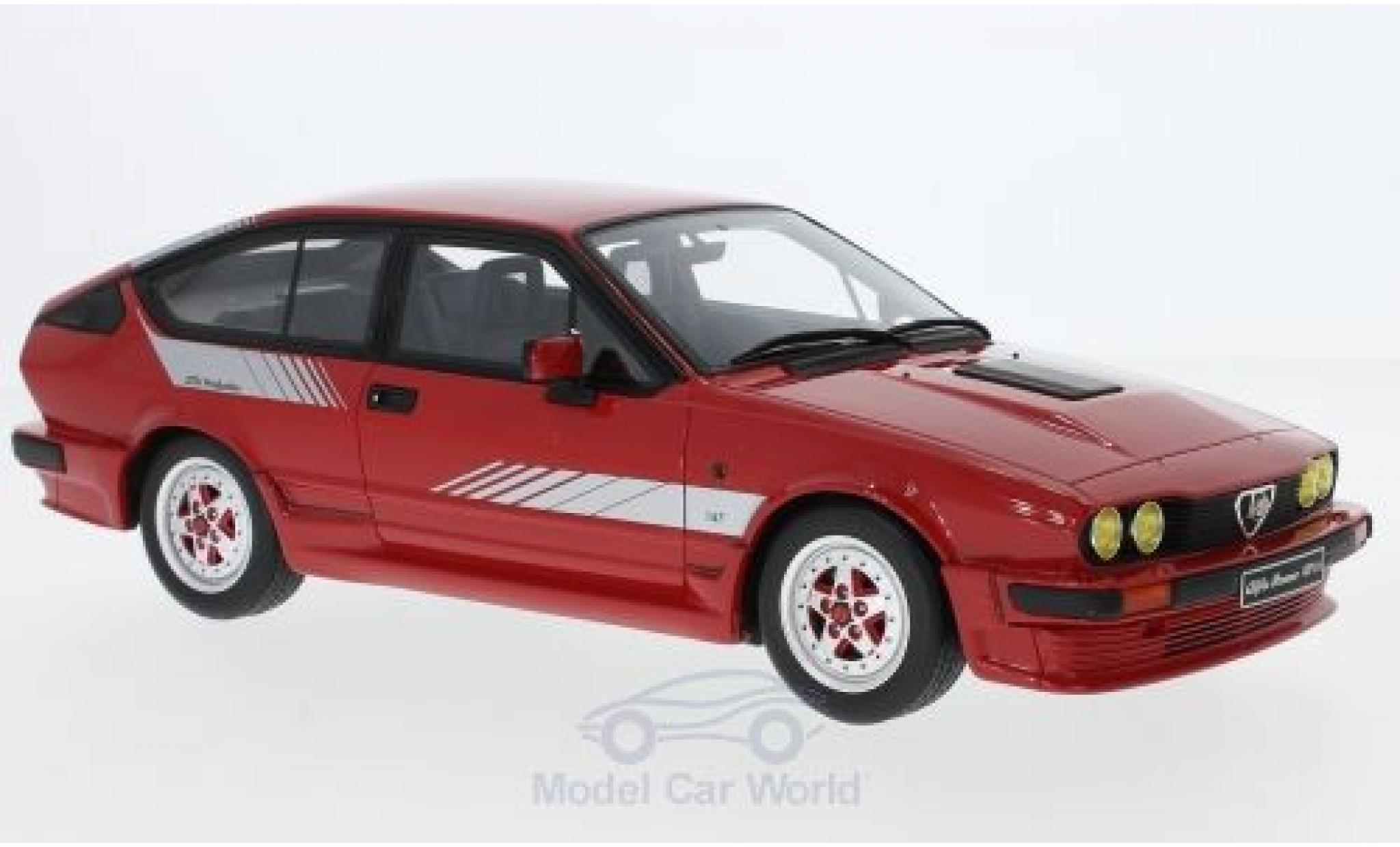 Alfa Romeo GT 1/18 Ottomobile V6 Production rood/Dekor 1984 modelauto