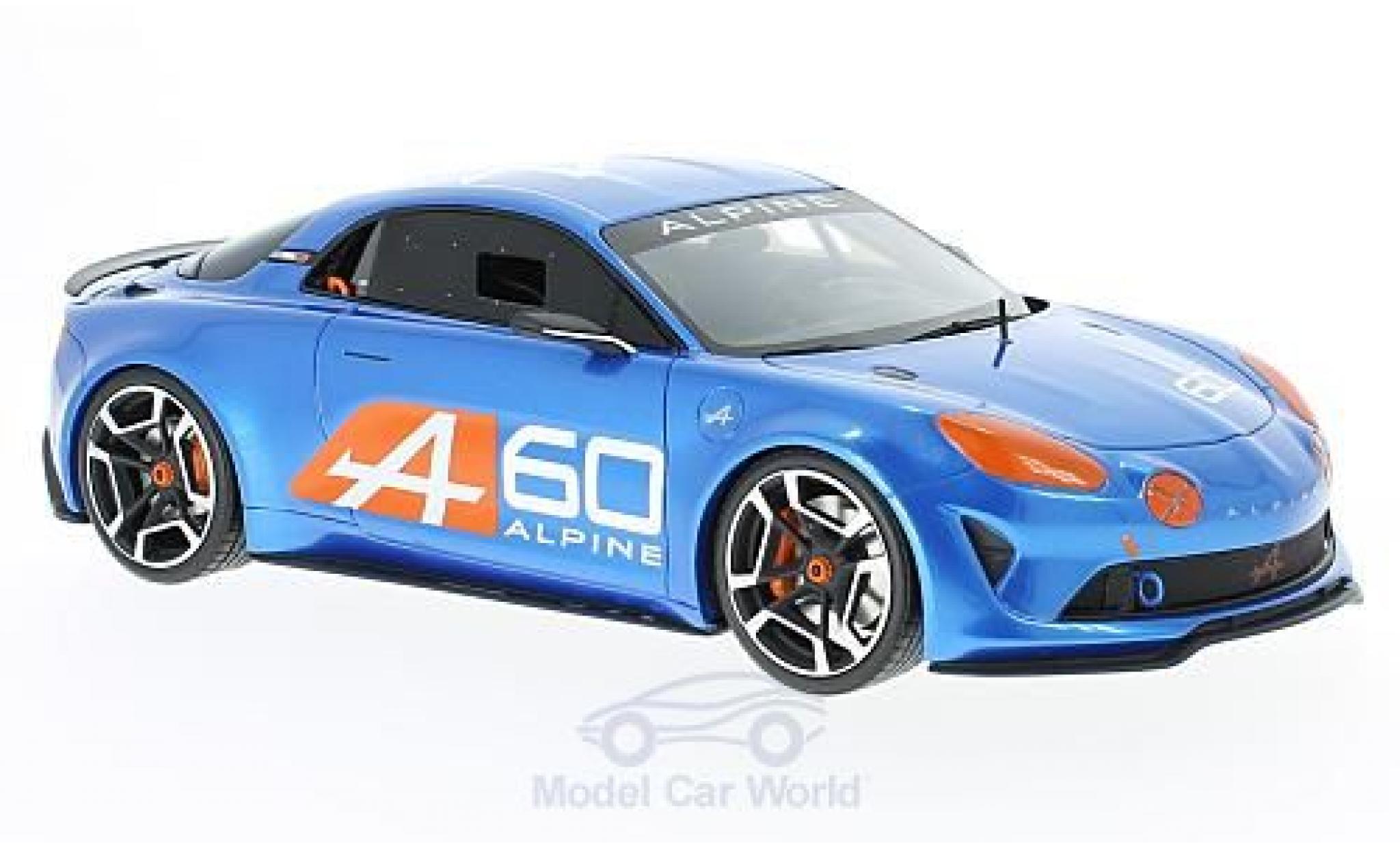Alpine Celebration 1/18 Ottomobile Le Mans metallic blauw 2015 modelauto