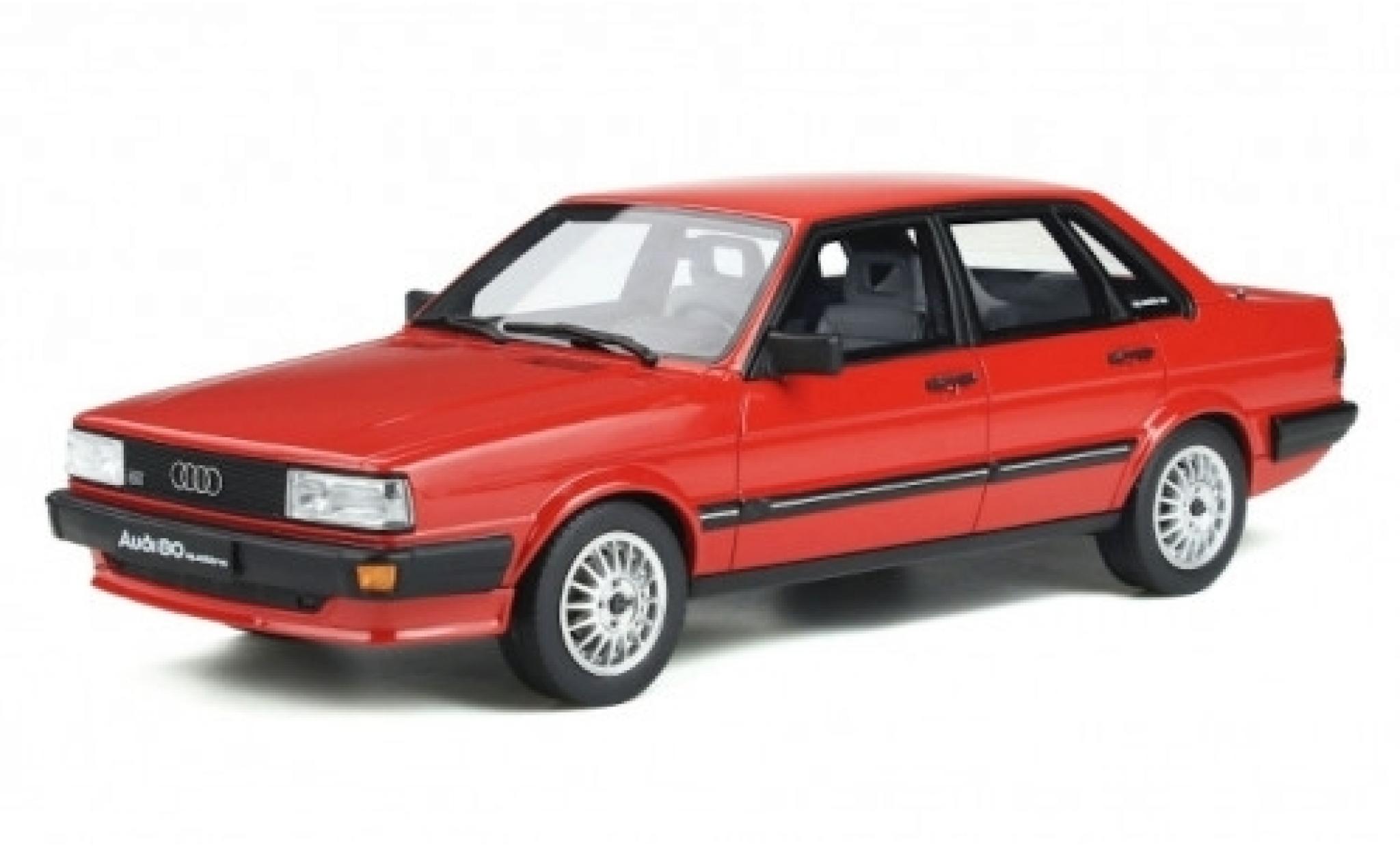 Audi 80 quattro 1/18 Ottomobile (B2) rood 1983 modelauto