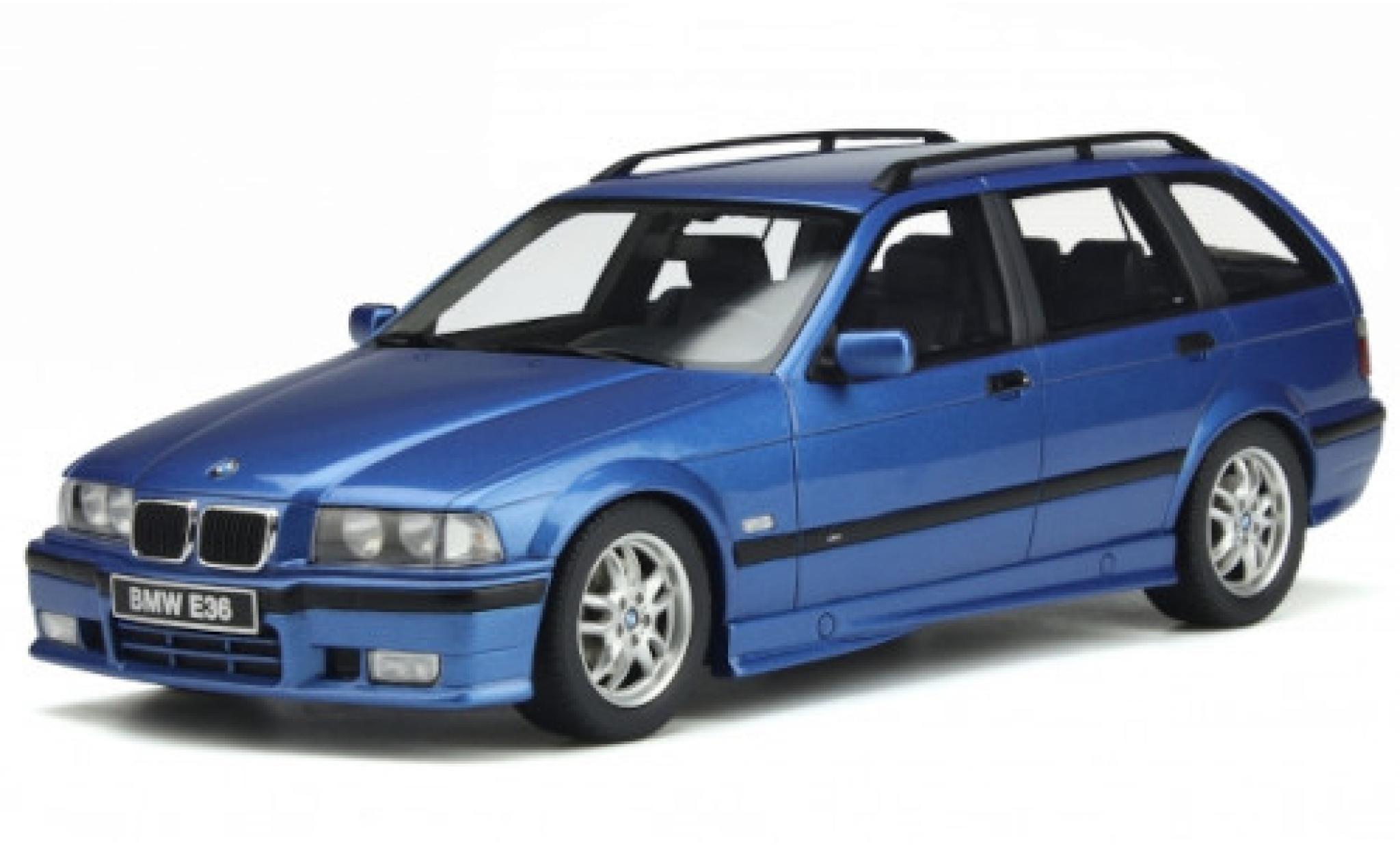 Bmw 328 1/18 Ottomobile i (E36) Touring M Package metallic blauw 1997 modelauto