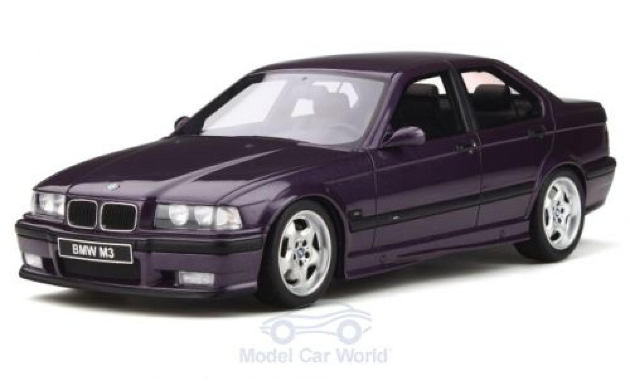 Bmw M3 1/18 Ottomobile (E36) metallic paarsee modelauto