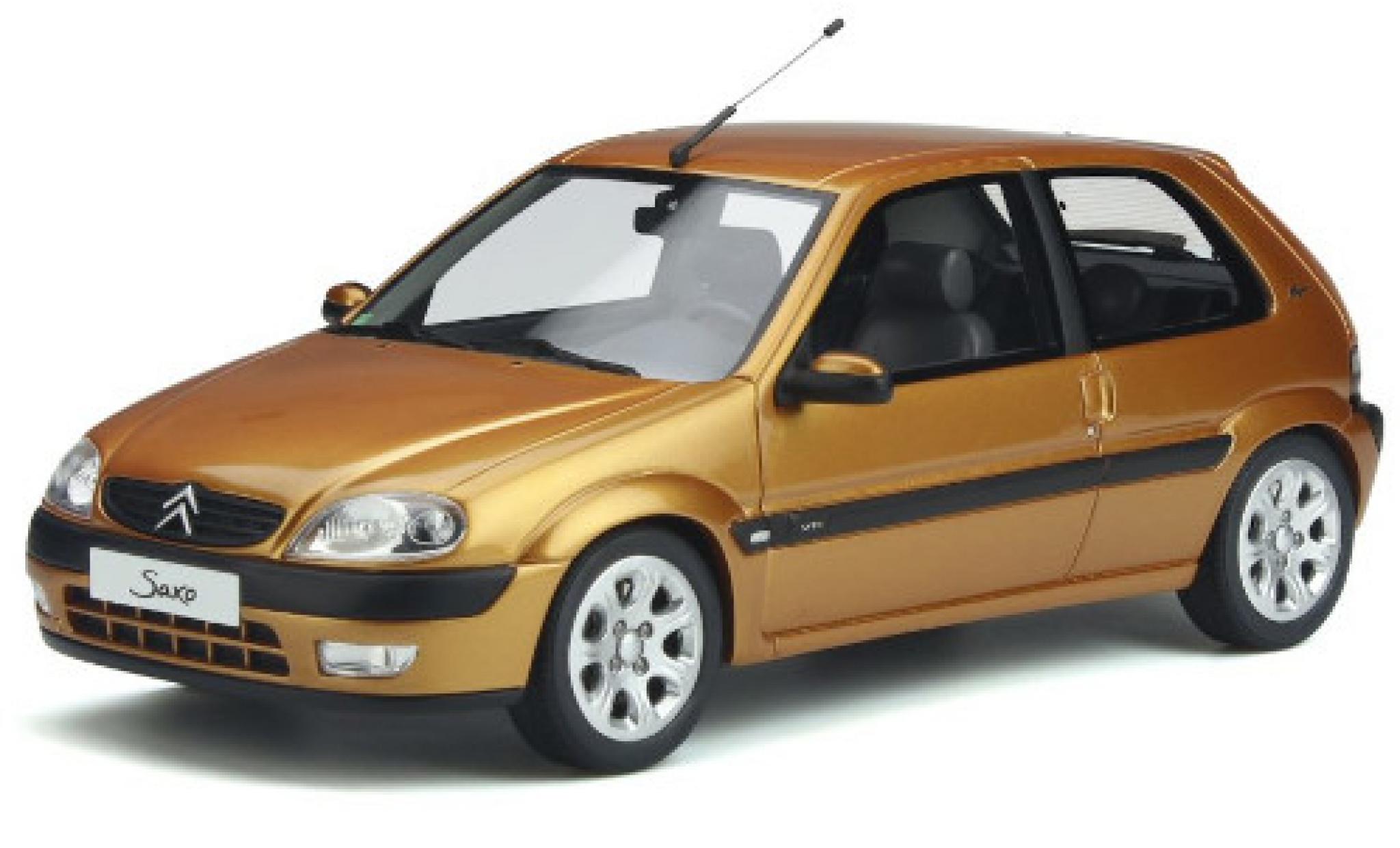 Citroen Saxo 1/18 Ottomobile VTS gold 2000 modelauto