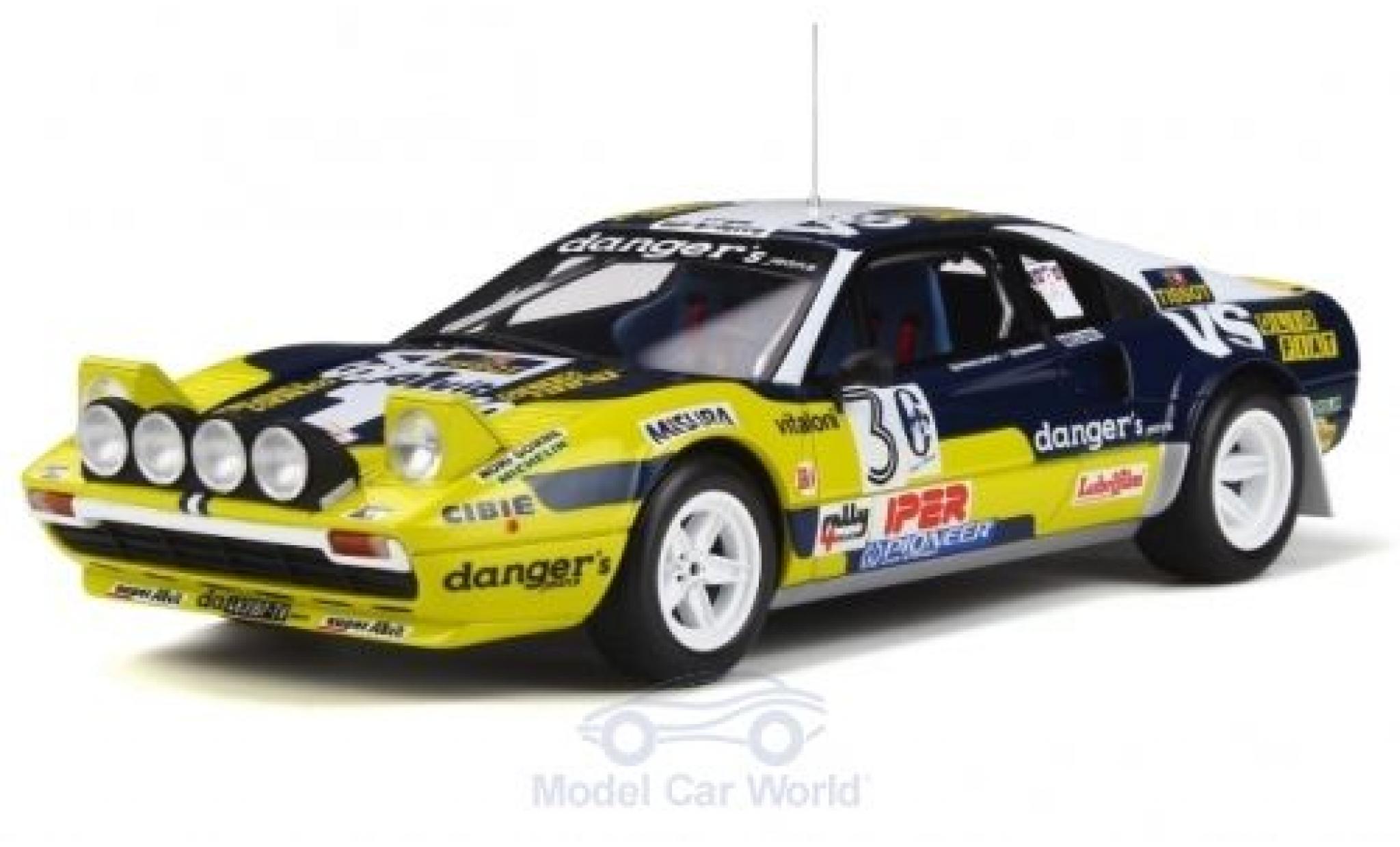 Ferrari 308 1/18 Ottomobile GTB Gr.4 No.3 Olio Fiat Rally 4 Regioni 1981 M.Pregliasco/M.Mannini modelauto