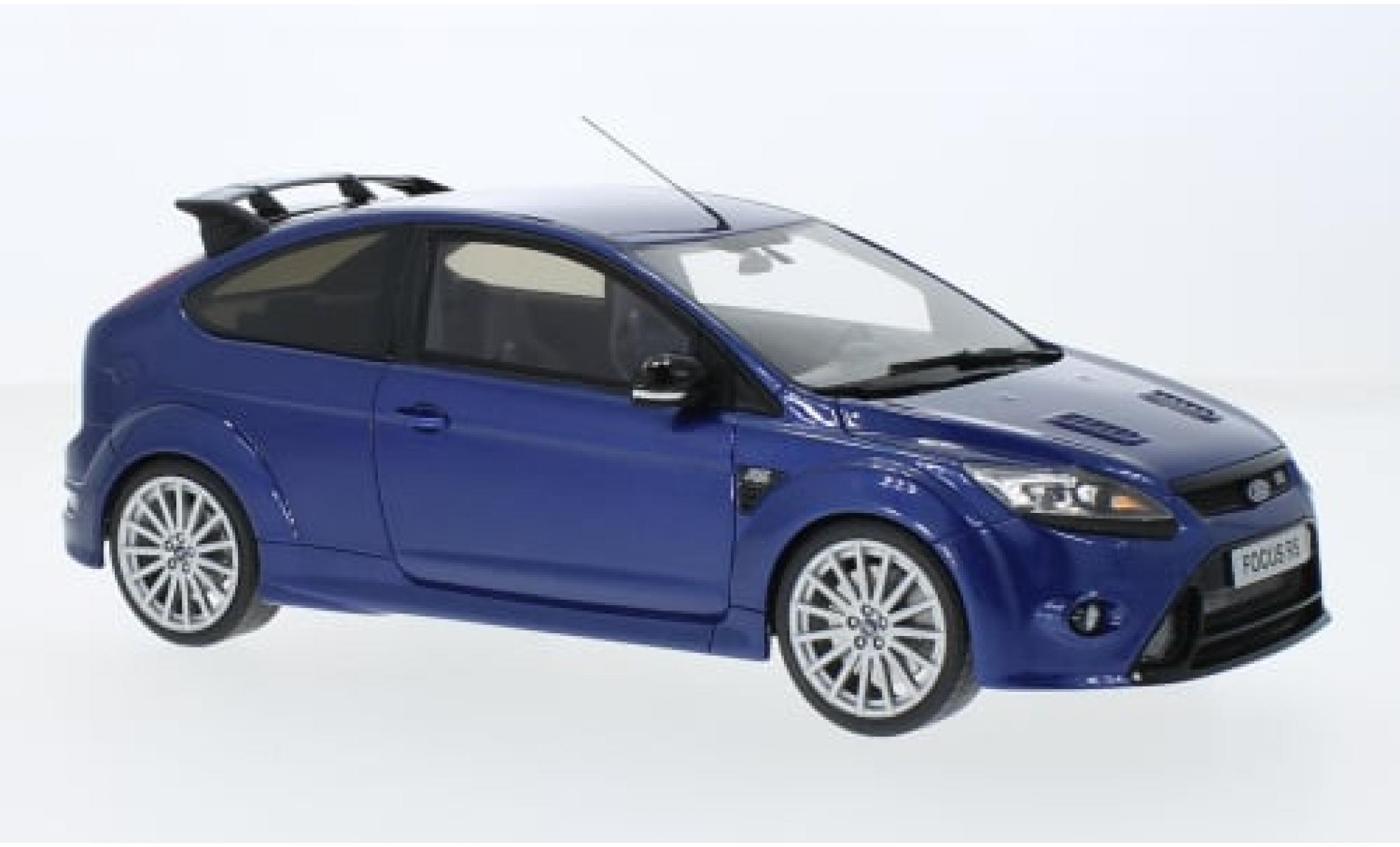 Ford Focus 1/18 Ottomobile MKII RS metallic blauw 2009 1:18 modelauto