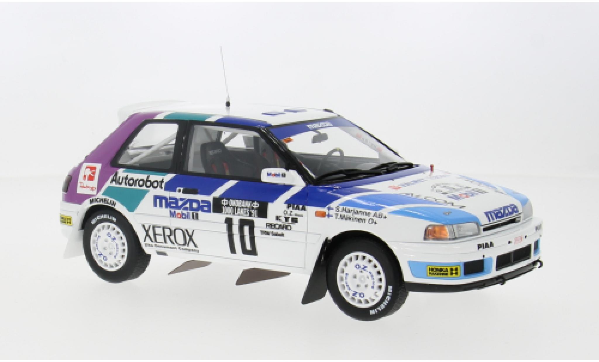 Mazda 323 1/18 Ottomobile GTX 1000 Lakes Rally 1991 #10 1:18 modelauto