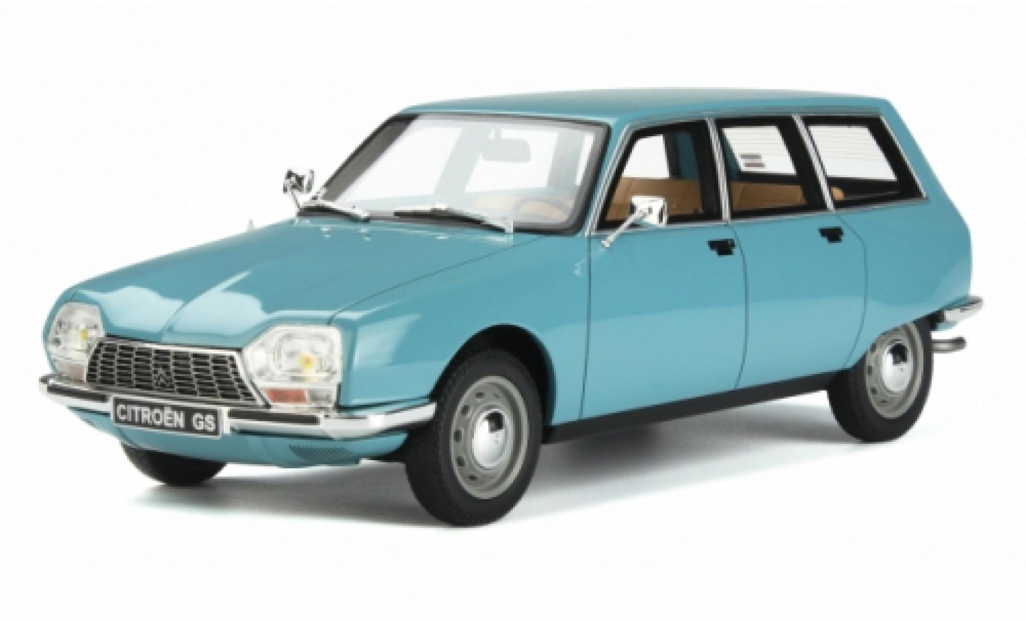 Citroen GS 1/18 Ottomobile Stationwagen blauw 1973 modelauto