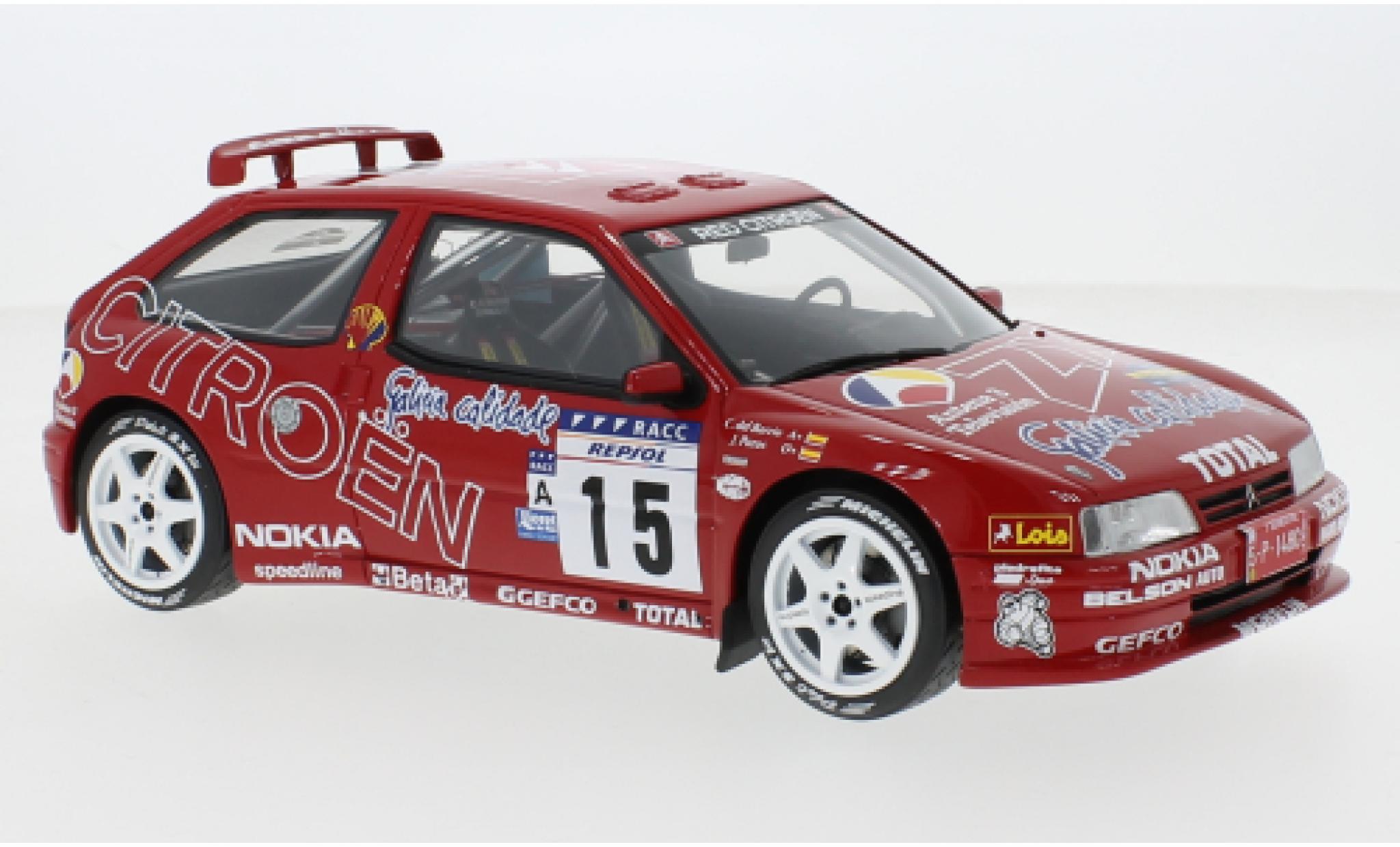 Citroen ZX 1/18 Ottomobile Kit Car No.15 Rallye WM Rallye Catalunya 1997 modelauto