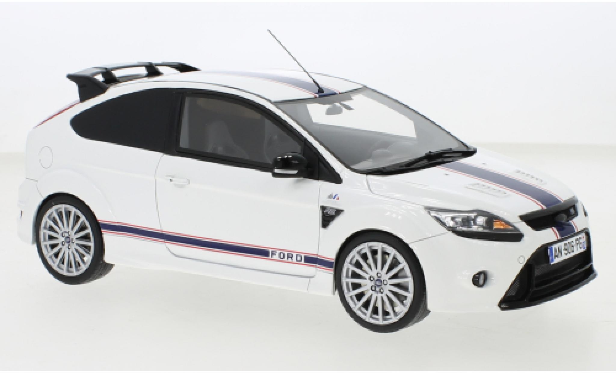 Ford Focus 1/18 Ottomobile MK II RS Le Mans Classic Edition wit 2010 modelauto