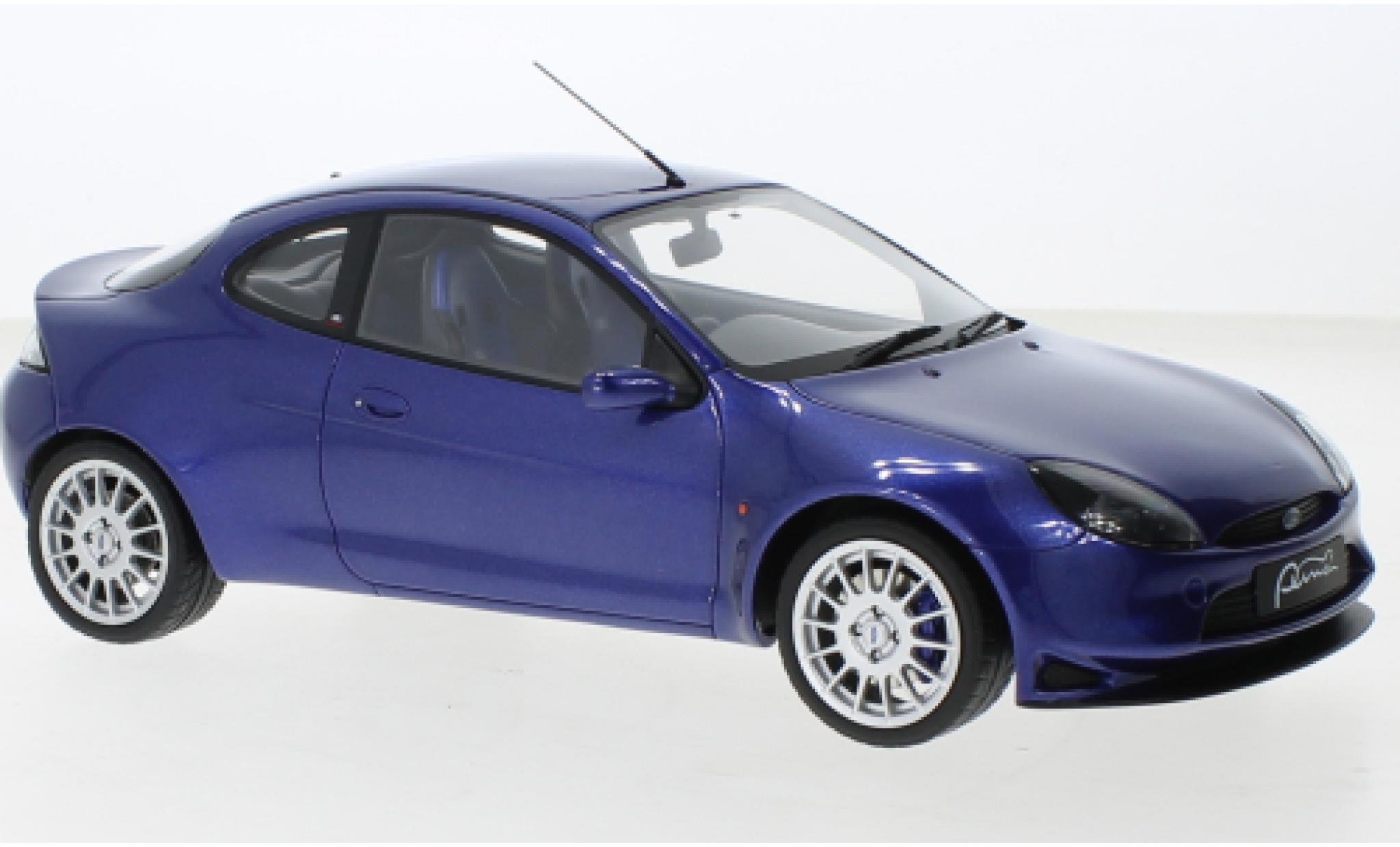 Ford Puma 1/18 Ottomobile Racing metallic blauw RHD 1999 modelauto