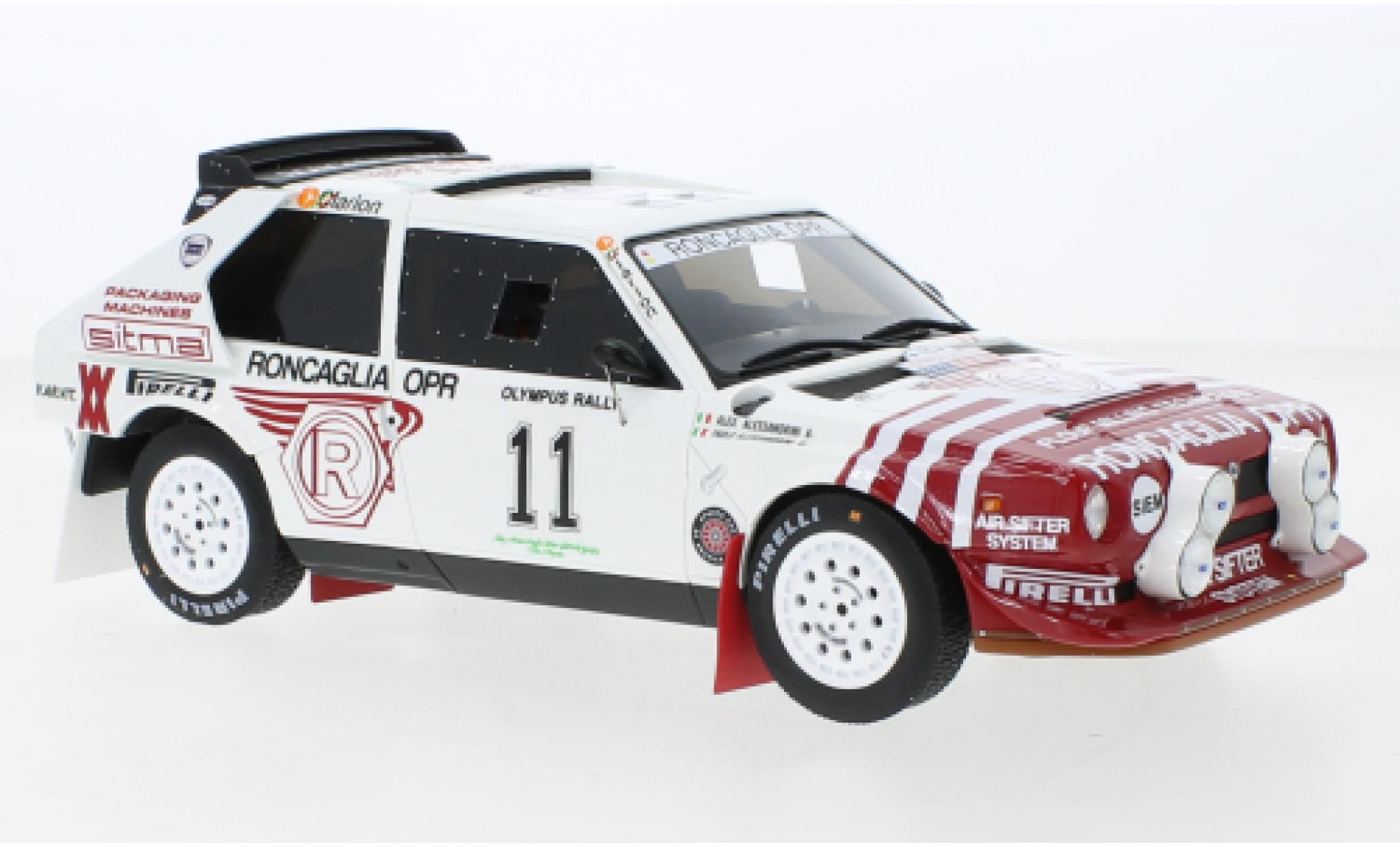 Lancia Delta 1/18 Ottomobile S4 No.11 Rallye WM Olympus Rallye 1986 modelauto