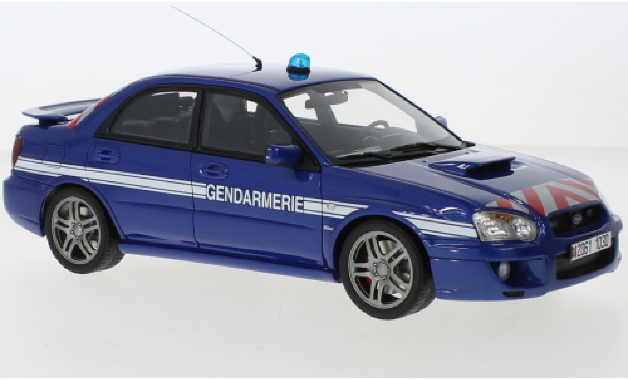 Subaru Impreza 1/18 Ottomobile WRX STI Gendamerie (F) 2006 modelauto